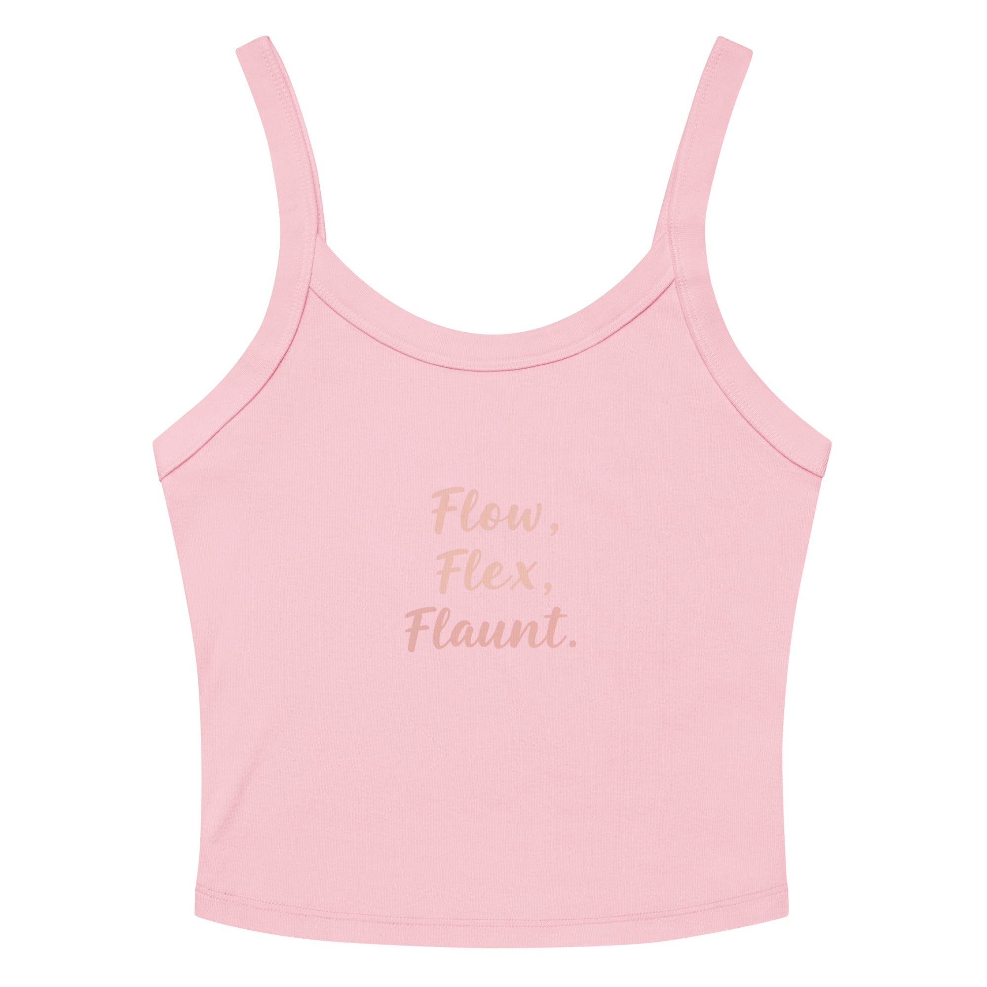Women’s micro-rib tank top | Flow,Flex,Flaunt. Solid Pink Blend micro-rib tank top AwRans Clothing womens-micro-rib-tank-top-solid-pink-blend-front-67ea77bc5ce41