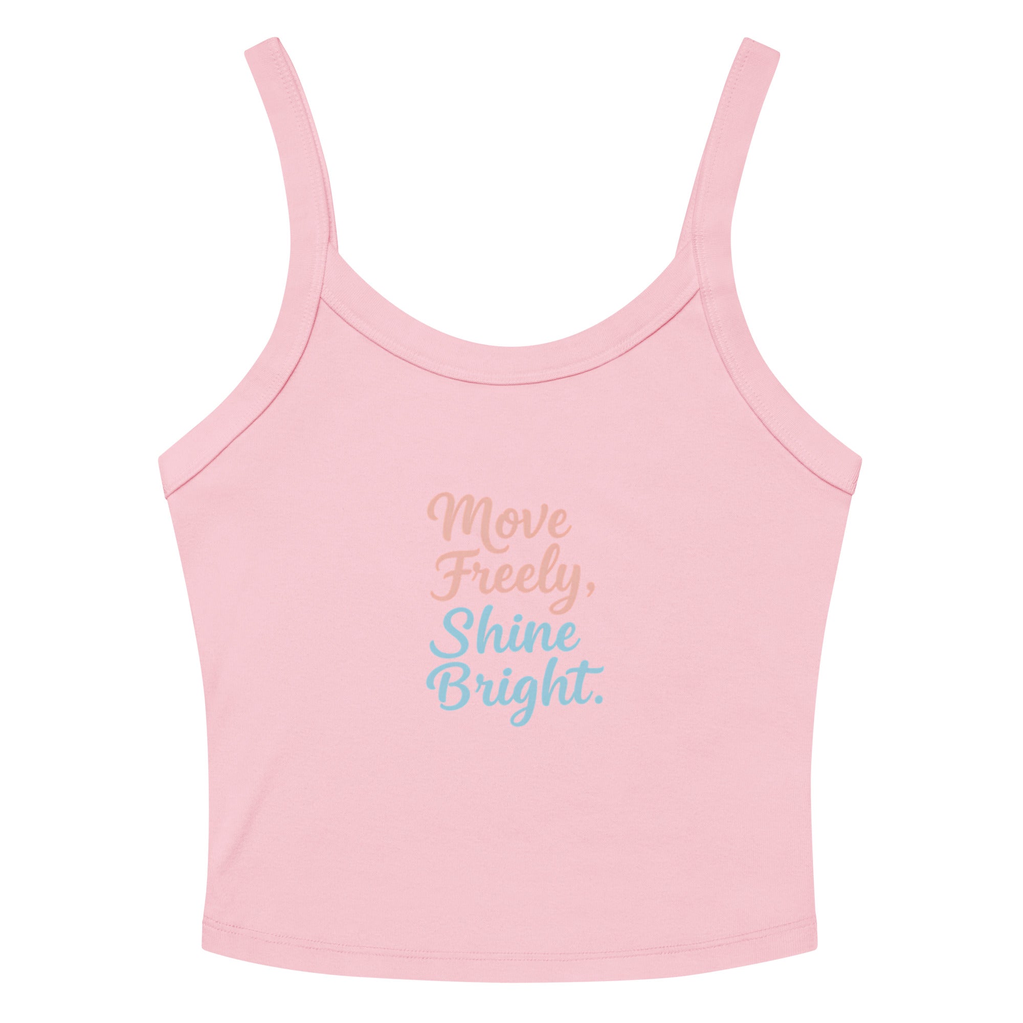 Women’s micro-rib tank top | Move Freely,Shine Bright Solid Pink Blend micro-rib tank top AwRans Clothing womens-micro-rib-tank-top-solid-pink-blend-front-67ea78575e152