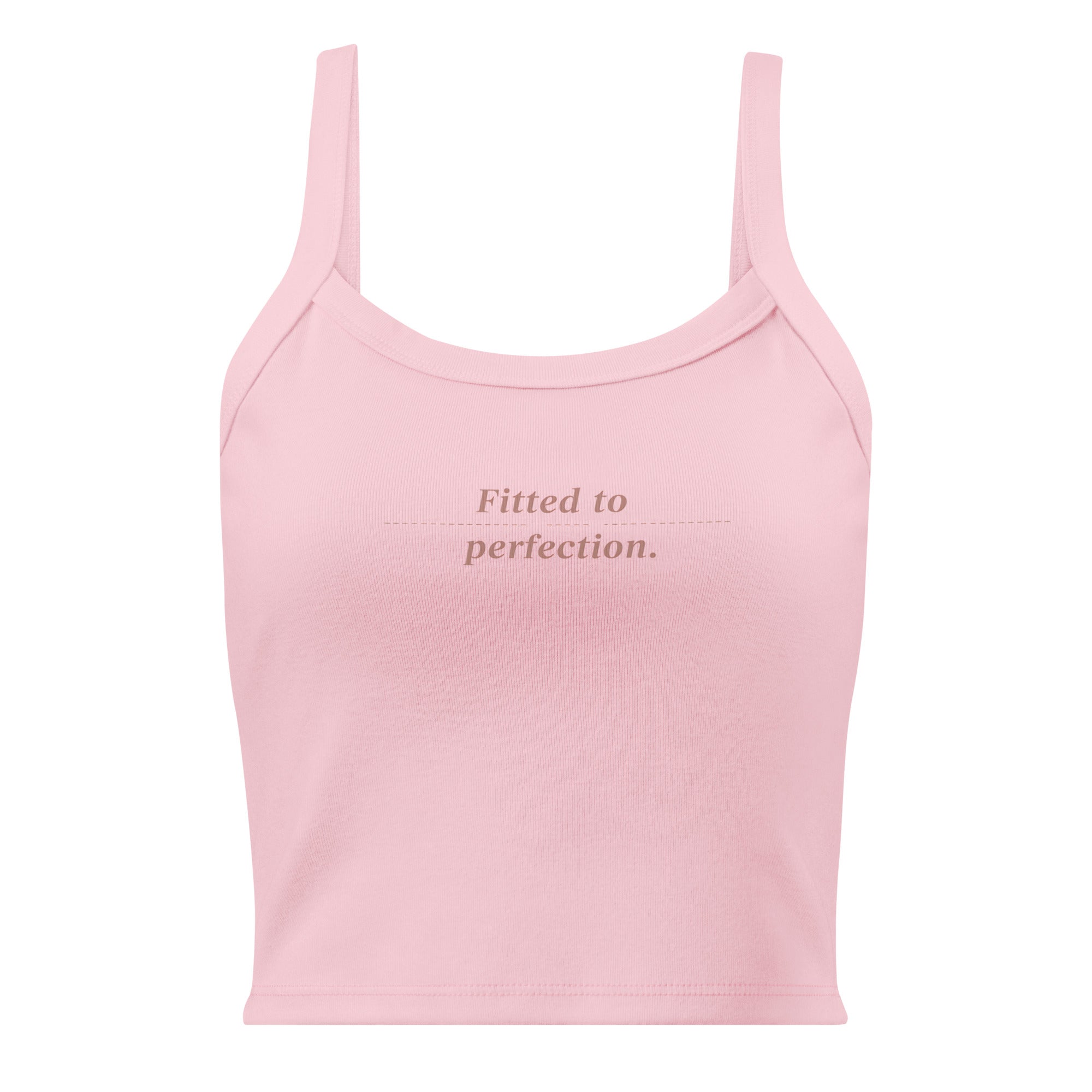 Women’s micro-rib tank top | Fitted To Perfection micro-rib tank top AwRans Clothing womens-micro-rib-tank-top-solid-pink-blend-front-67ea7a0cc95c5