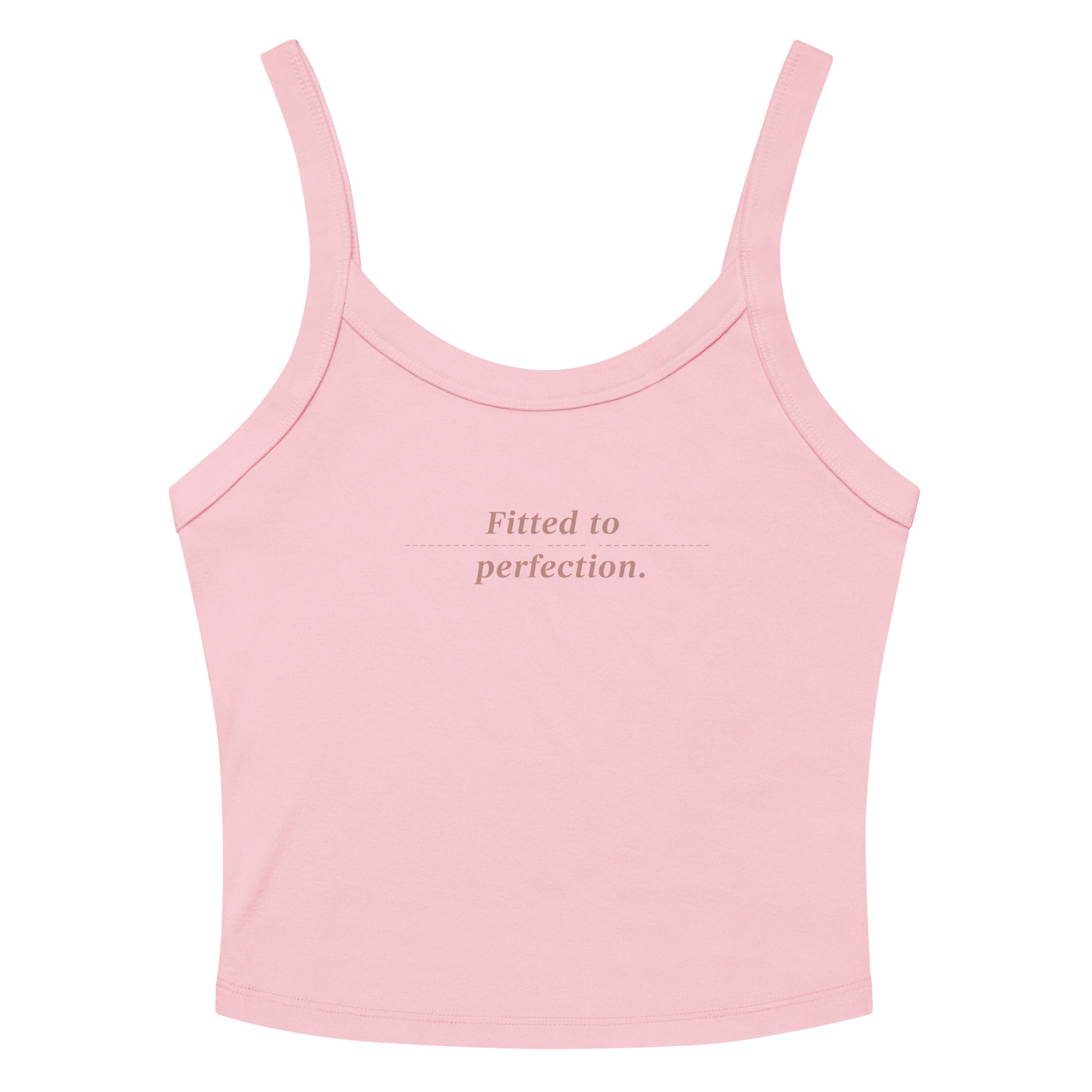 Women’s micro-rib tank top | Fitted To Perfection Solid Pink Blend micro-rib tank top AwRans Clothing womens-micro-rib-tank-top-solid-pink-blend-front-67ea7a0cccf01