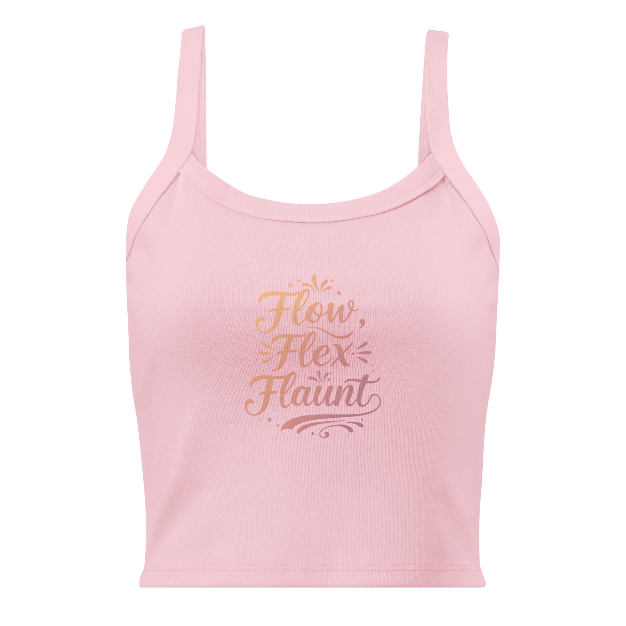 Women’s micro-rib tank top | Flow,Flex,Flaunt. micro-rib tank top AwRans Clothing womens-micro-rib-tank-top-solid-pink-blend-front-67ea7aa859c6f