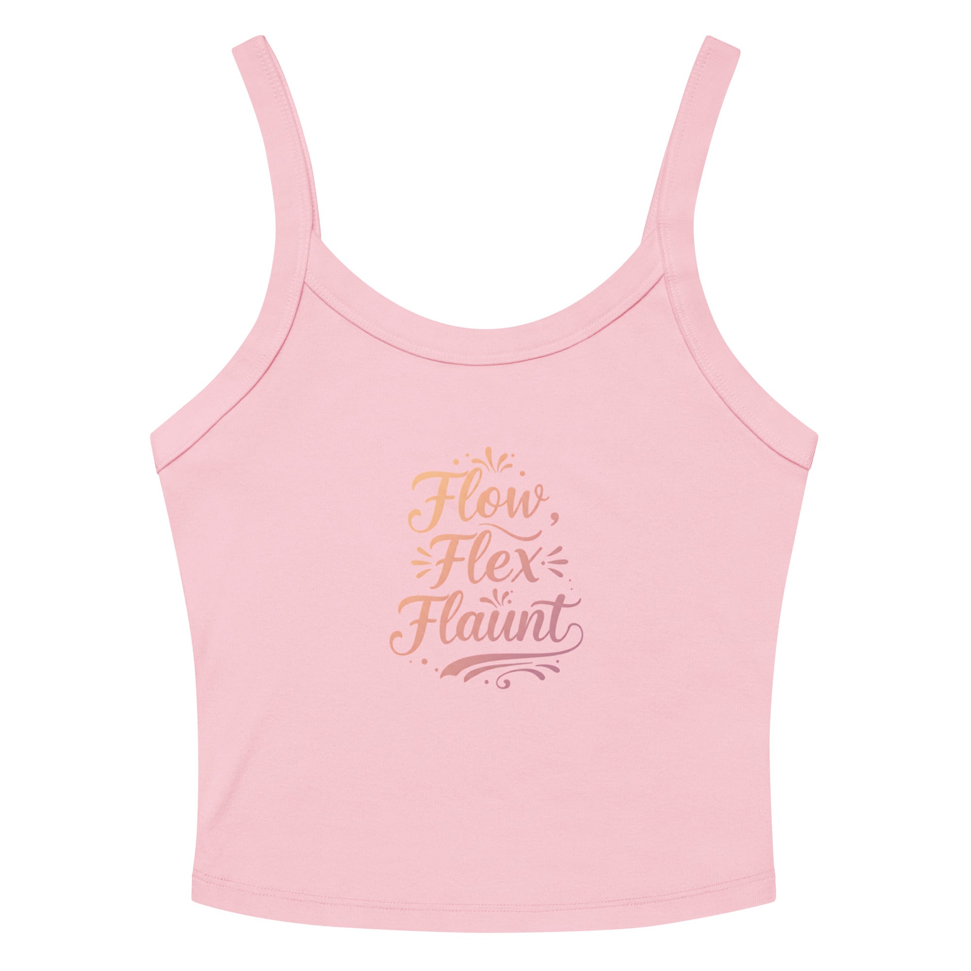 Women’s micro-rib tank top | Flow,Flex,Flaunt. Solid Pink Blend micro-rib tank top AwRans Clothing womens-micro-rib-tank-top-solid-pink-blend-front-67ea7aa85d73d