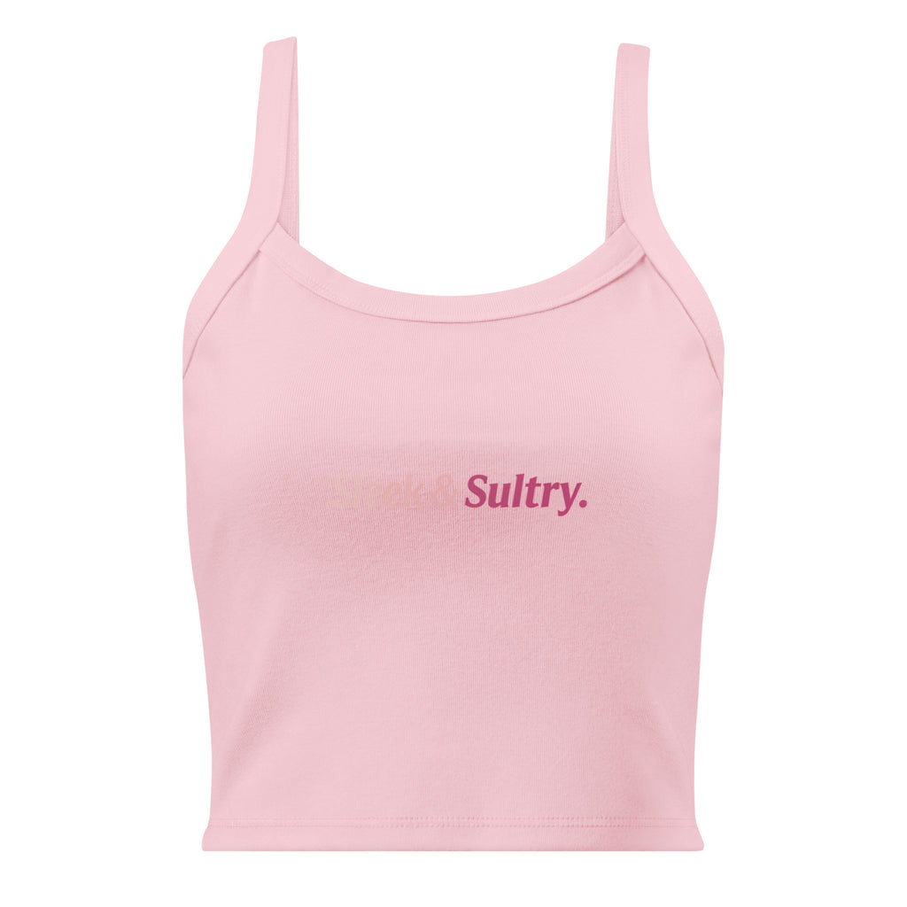 Women’s micro-rib tank top | Sleek & Sultry micro-rib tank top AwRans Clothing womens-micro-rib-tank-top-solid-pink-blend-front-67ea7e5106e82