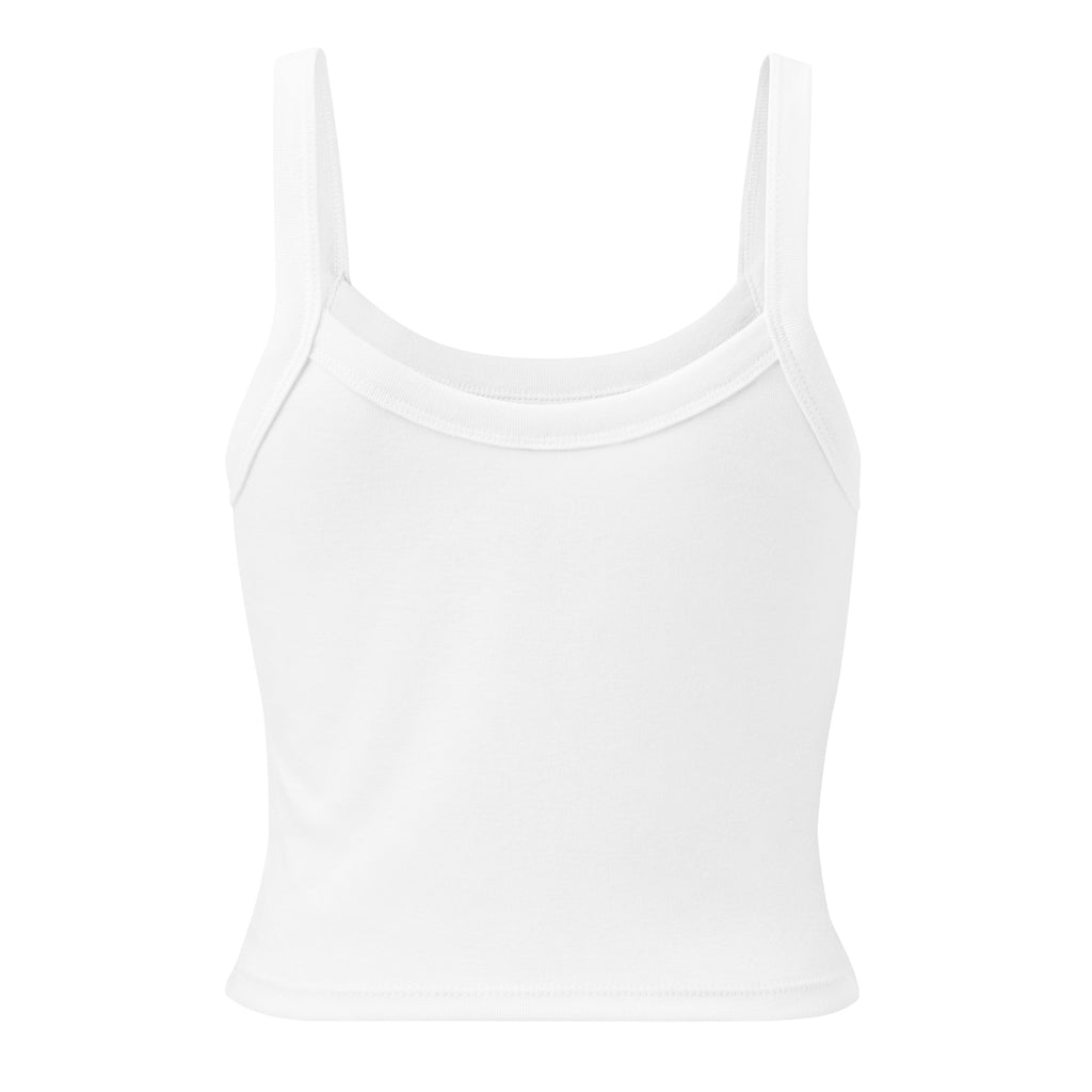 Women’s micro-rib tank top | Espresso Yourself micro-rib tank top AwRans Clothing womens-micro-rib-tank-top-solid-white-blend-back-67ea77221d258