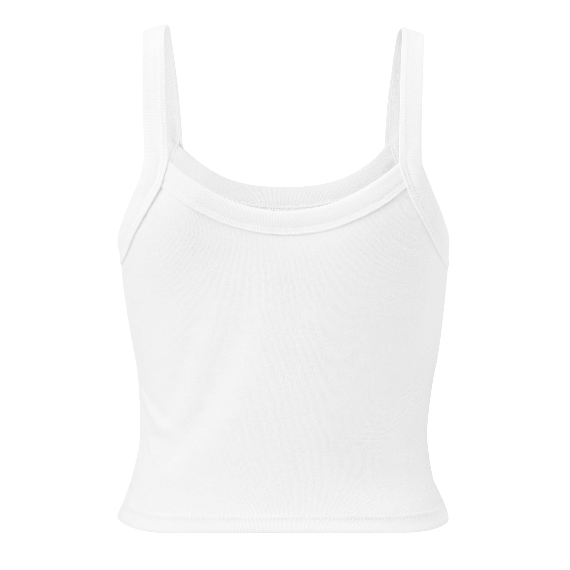 Women’s micro-rib tank top | Hugged In Style micro-rib tank top AwRans Clothing womens-micro-rib-tank-top-solid-white-blend-back-67ea7b429a73b