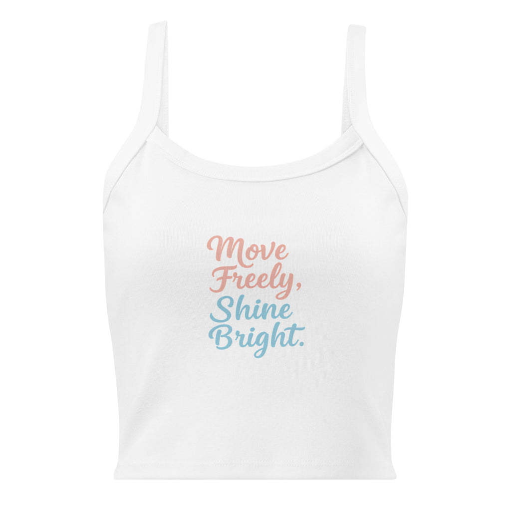Women’s micro-rib tank top | Move Freely,Shine Bright micro-rib tank top AwRans Clothing womens-micro-rib-tank-top-solid-white-blend-front-67ea78575caaa