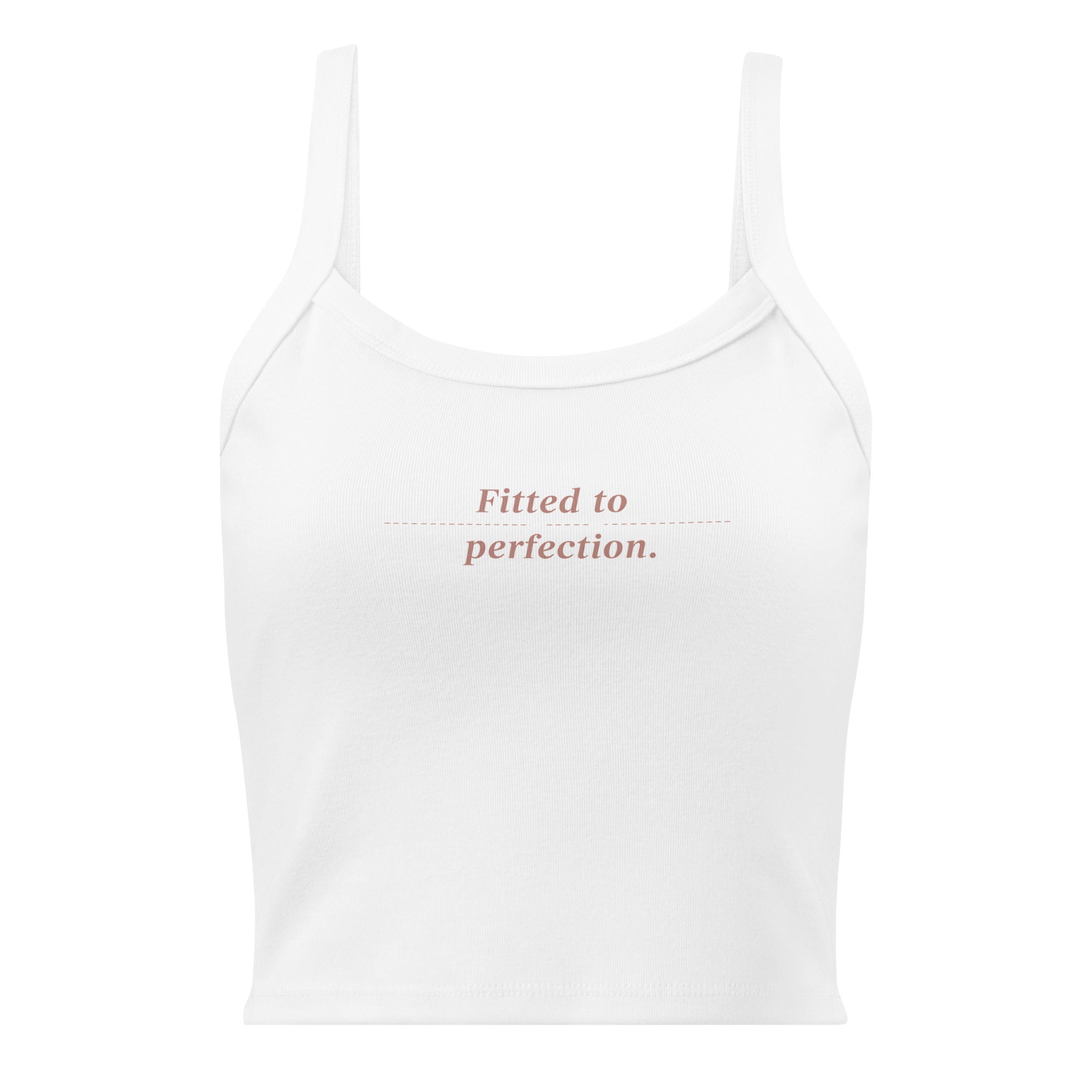 Women’s micro-rib tank top | Fitted To Perfection micro-rib tank top AwRans Clothing womens-micro-rib-tank-top-solid-white-blend-front-67ea7a0ccb880