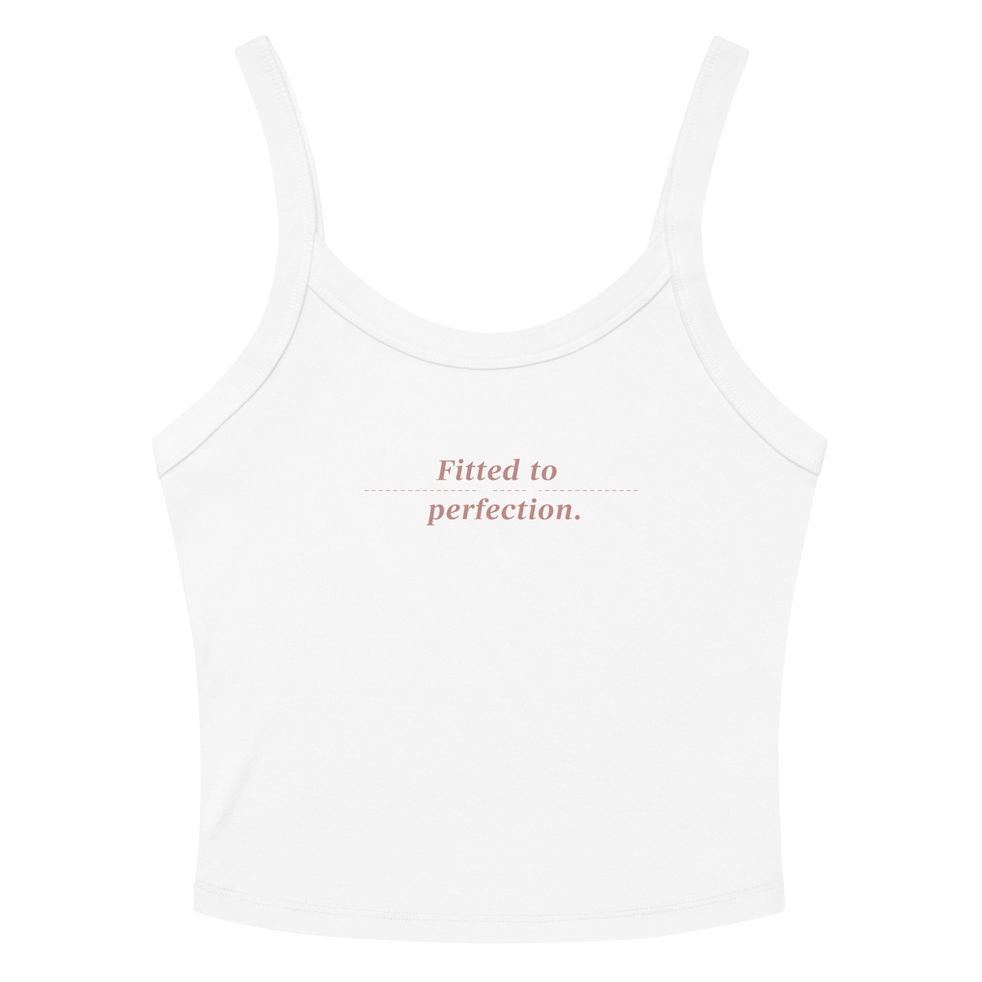 Women’s micro-rib tank top | Fitted To Perfection Solid White Blend micro-rib tank top AwRans Clothing womens-micro-rib-tank-top-solid-white-blend-front-67ea7a0ccd877