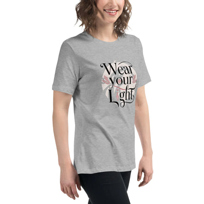 Women's Relaxed T-Shirt | Wear Your Light - AwRans Clothing
