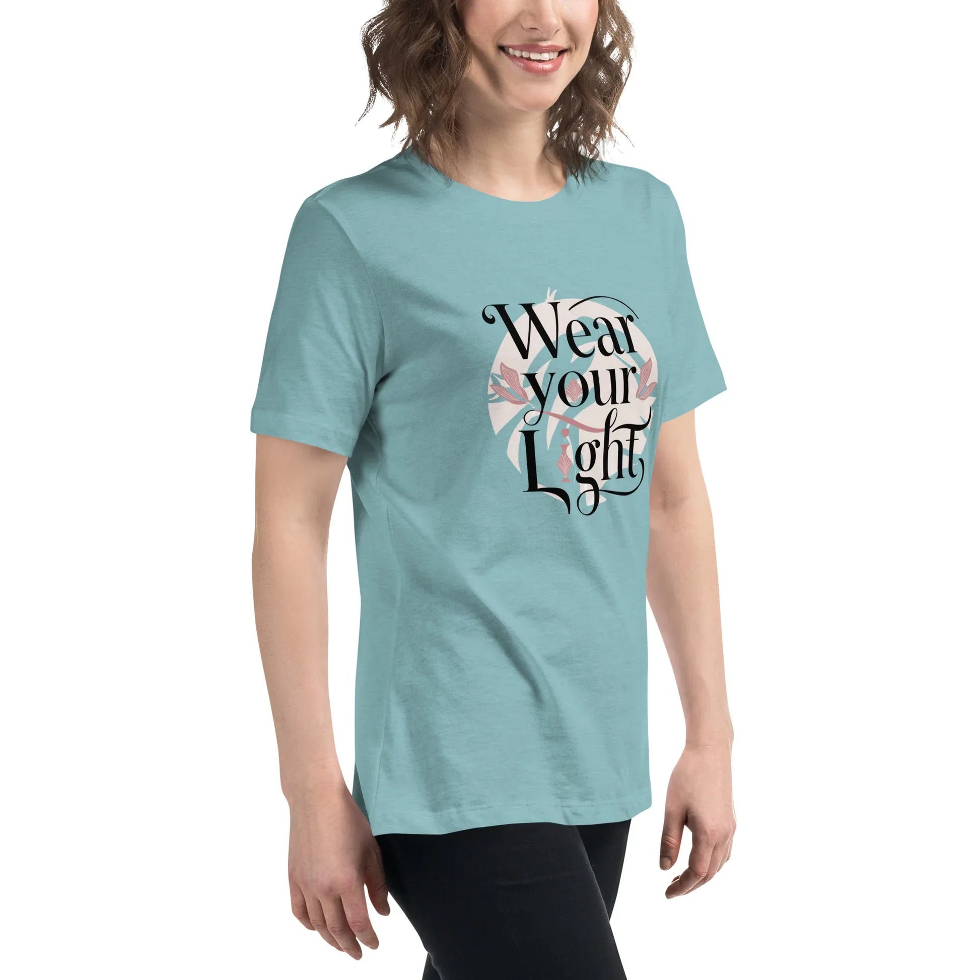 Women's Relaxed T-Shirt | Wear Your Light - AwRans Clothing