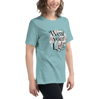 Women's Relaxed T-Shirt | Wear Your Light - AwRans Clothing