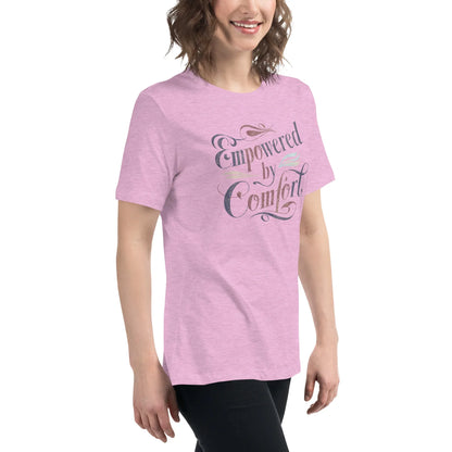 Women's Relaxed T-Shirt | Empowered By Comfort - AwRans Clothing