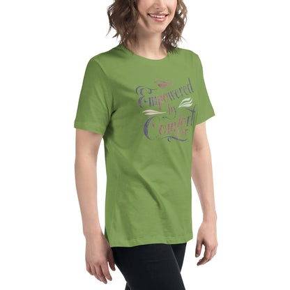 Women's Relaxed T-Shirt | Empowered By Comfort - AwRans Clothing