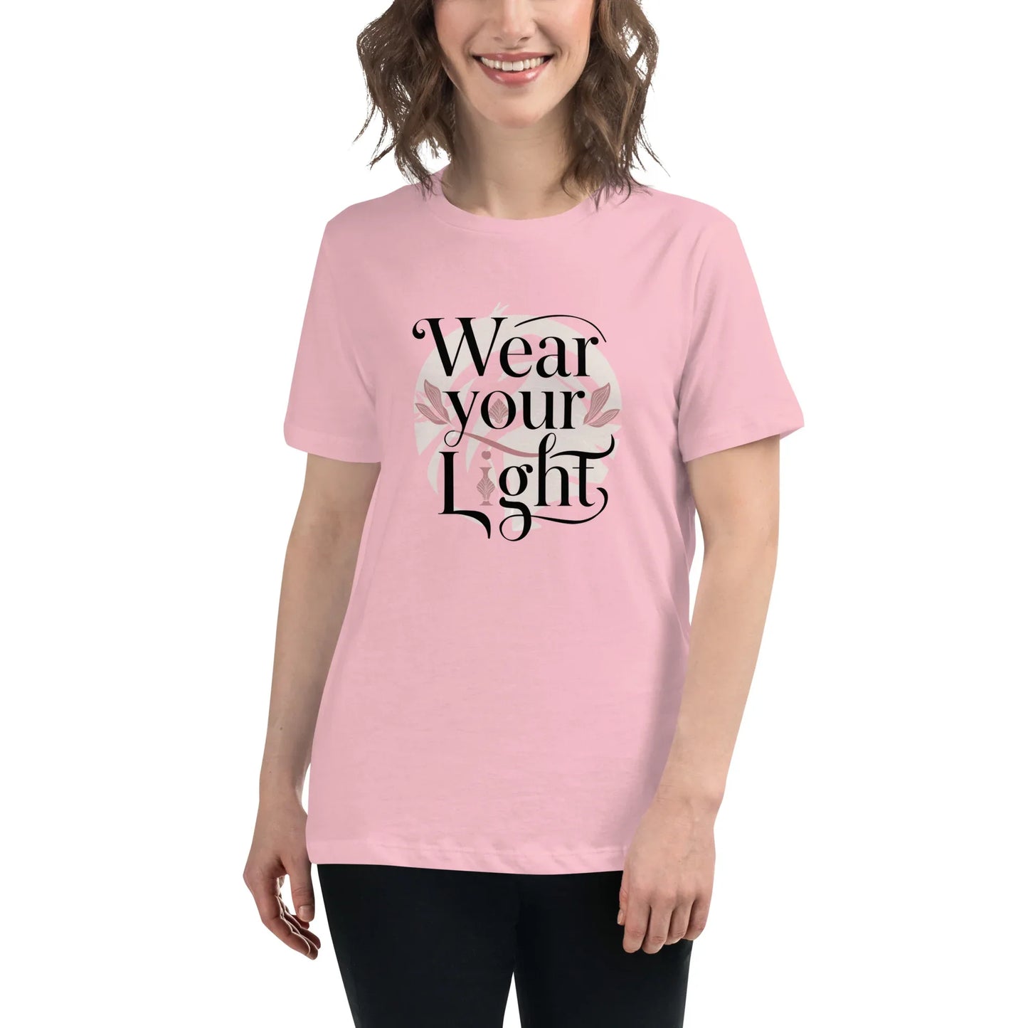 Women's Relaxed T-Shirt | Wear Your Light - AwRans Clothing