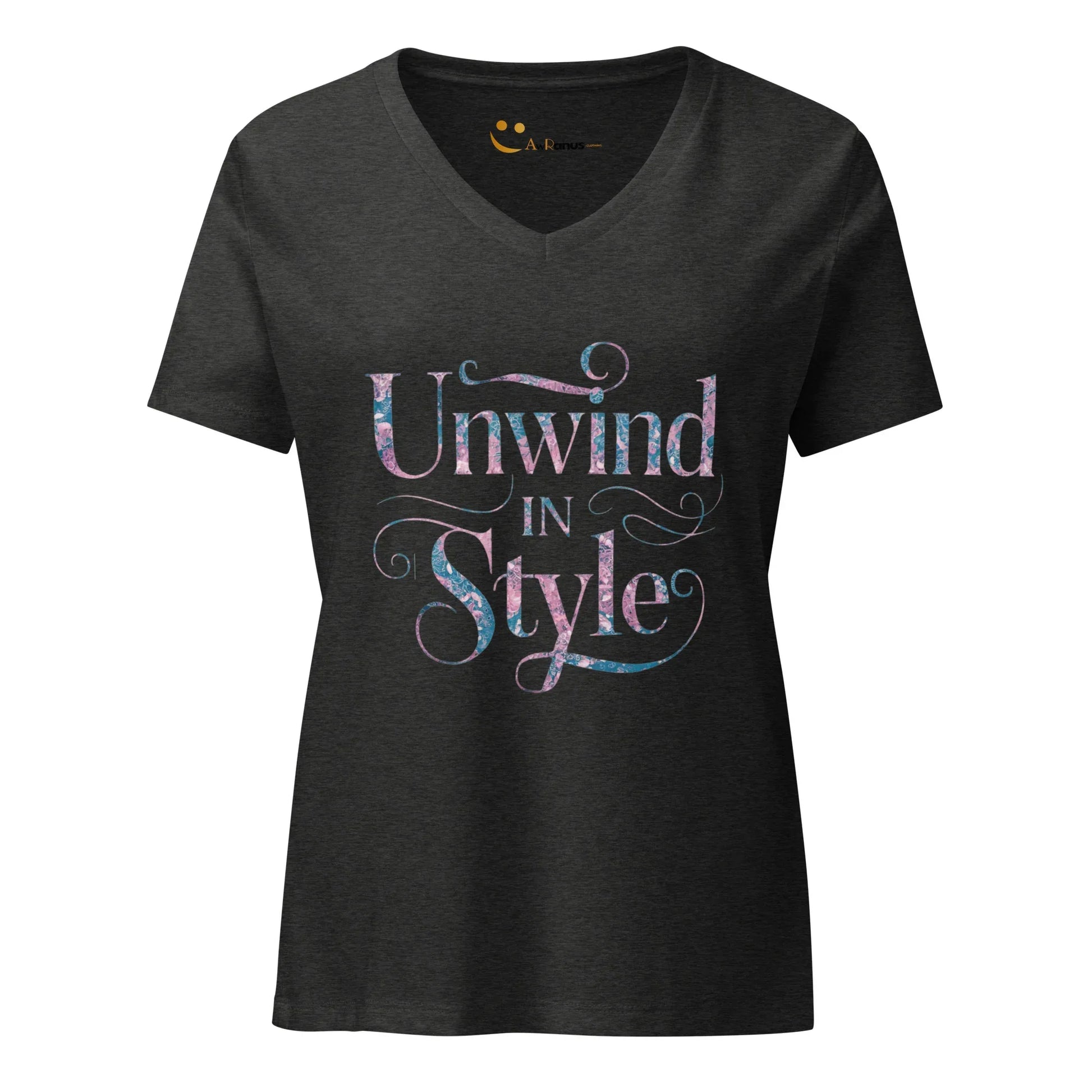 Women’s Relaxed V-Neck T-Shirt | Unwind In Style - AwRans Clothing