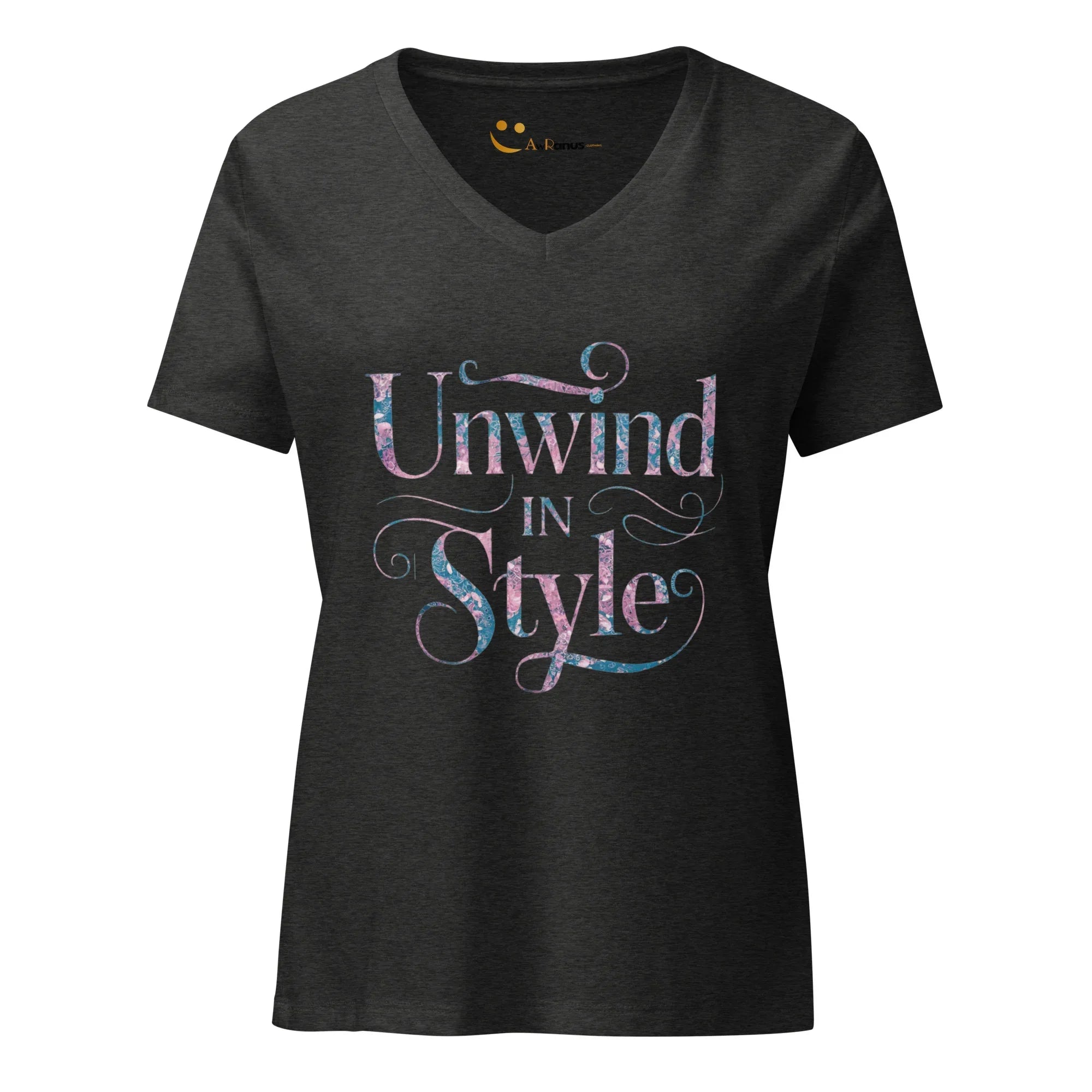 Women’s Relaxed V-Neck T-Shirt | Unwind In Style - AwRans Clothing