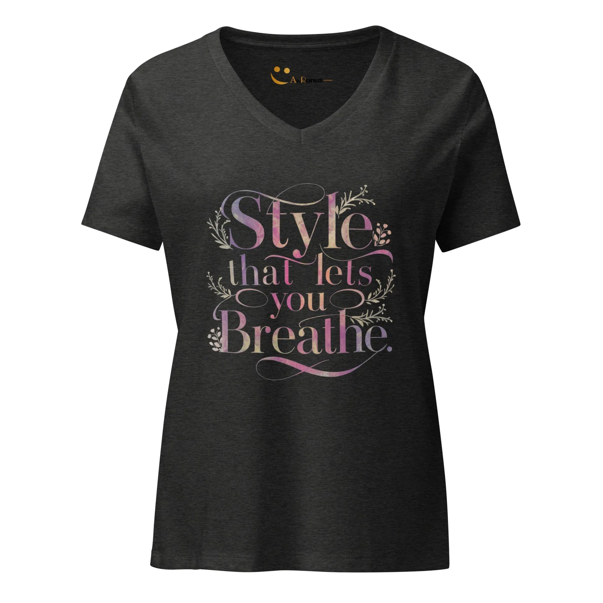 Women’s Relaxed V-Neck T-Shirt | Style That Lets You Breathe - AwRans Clothing