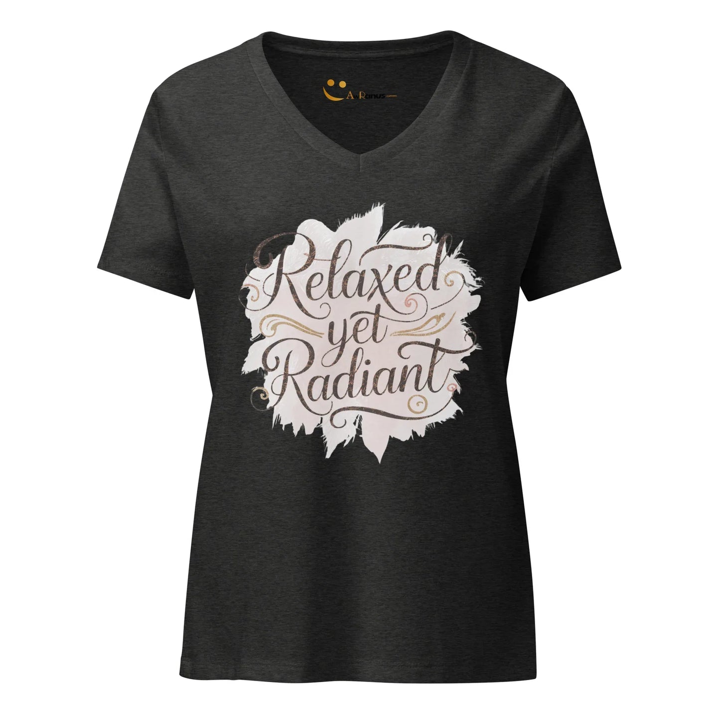 Women’s Relaxed V-Neck T-Shirt | Relaxed Yet Radiant - AwRans Clothing