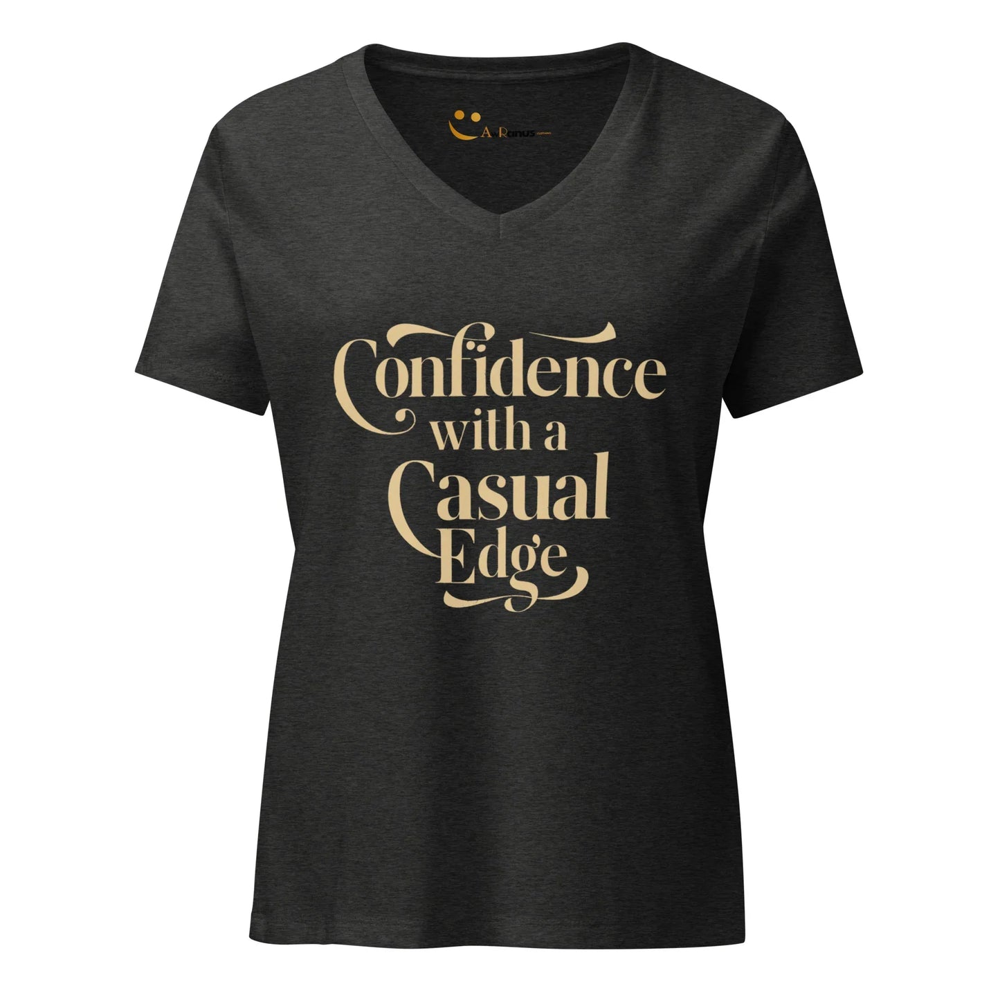 Women’s Relaxed V-Neck T-Shirt | Confidence With A Casual Edge - AwRans Clothing