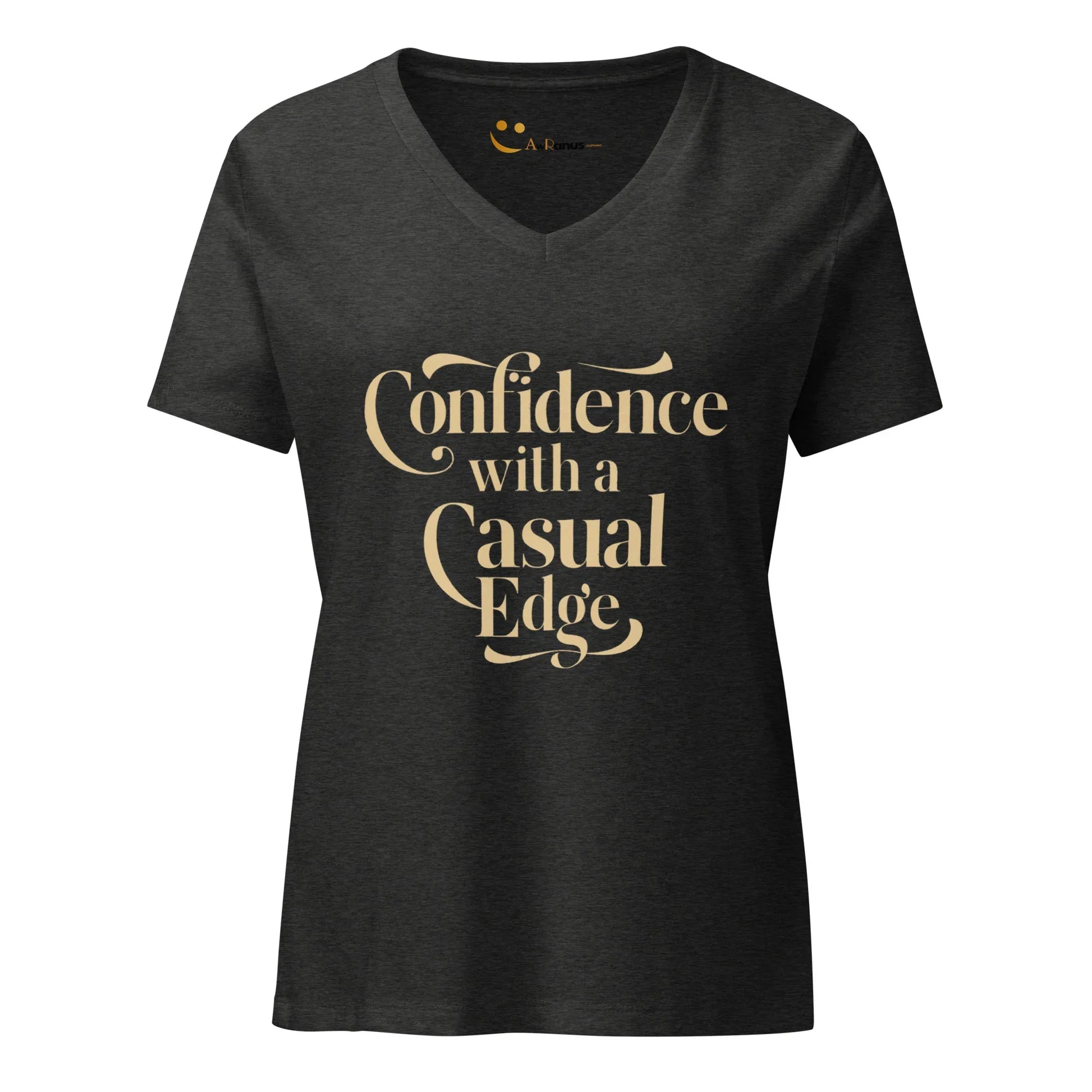 Women’s Relaxed V-Neck T-Shirt | Confidence With A Casual Edge - AwRans Clothing