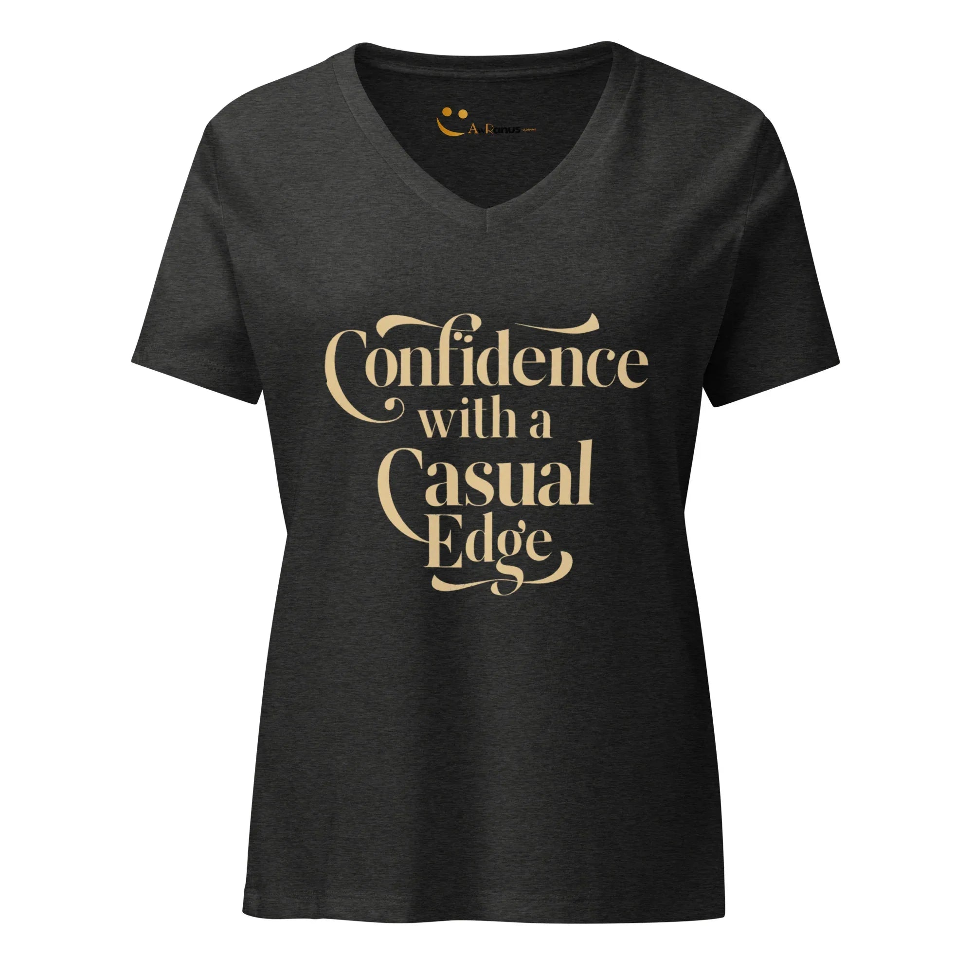 Women’s Relaxed V-Neck T-Shirt | Confidence With A Casual Edge - AwRans Clothing