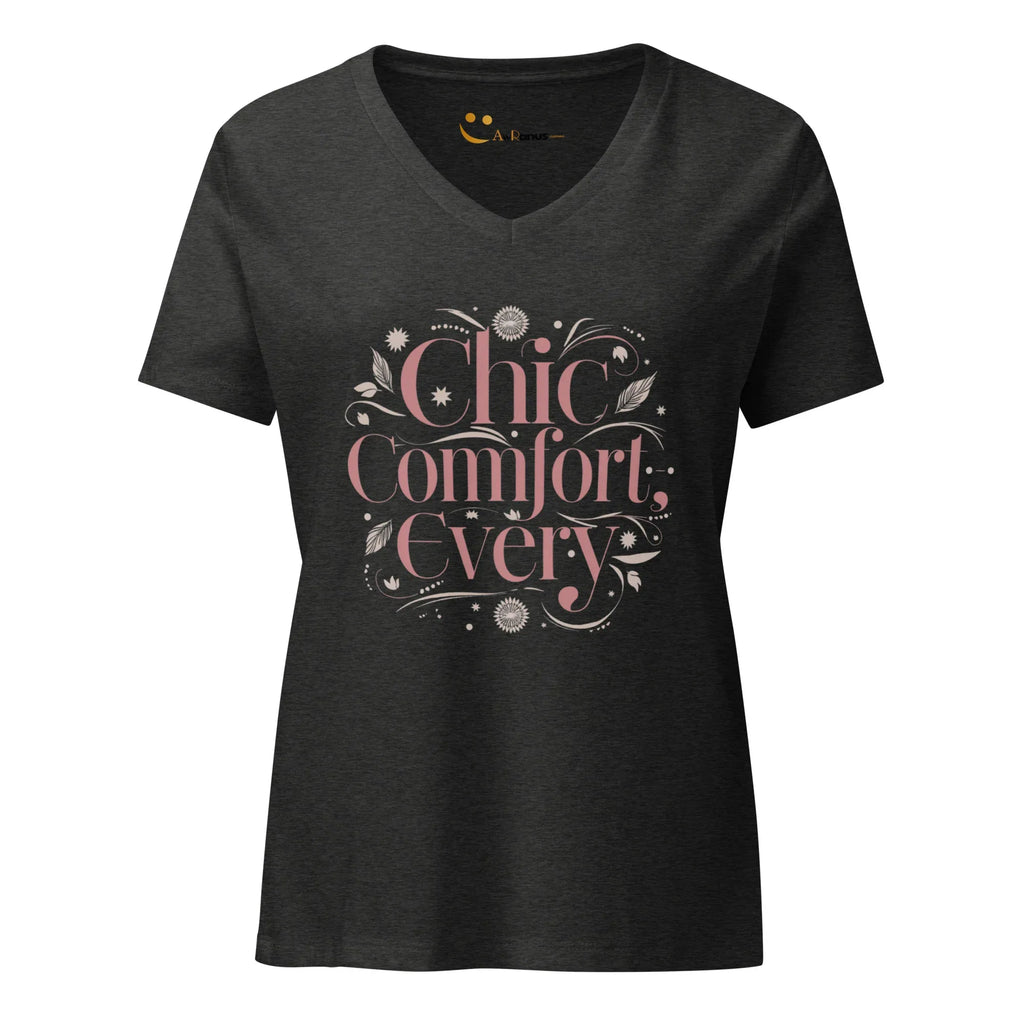 Women’s Relaxed V-Neck T-Shirt | Chic Comfort Every - AwRans Clothing