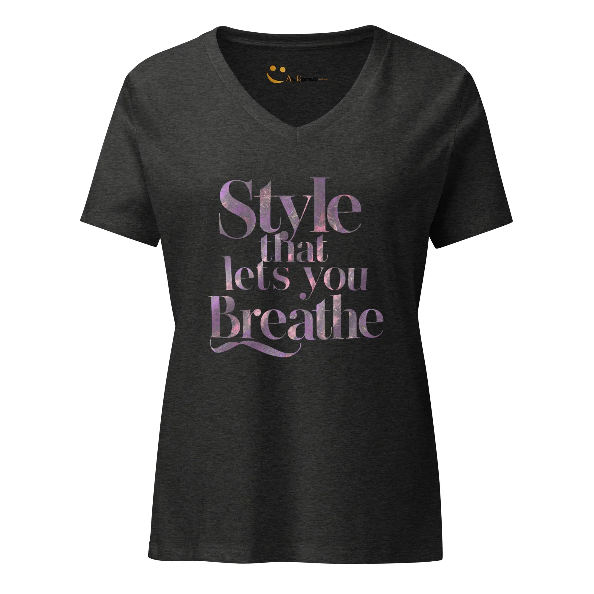 Women’s Relaxed V-Neck T-Shirt | Style That Lets You Breathe - AwRans Clothing