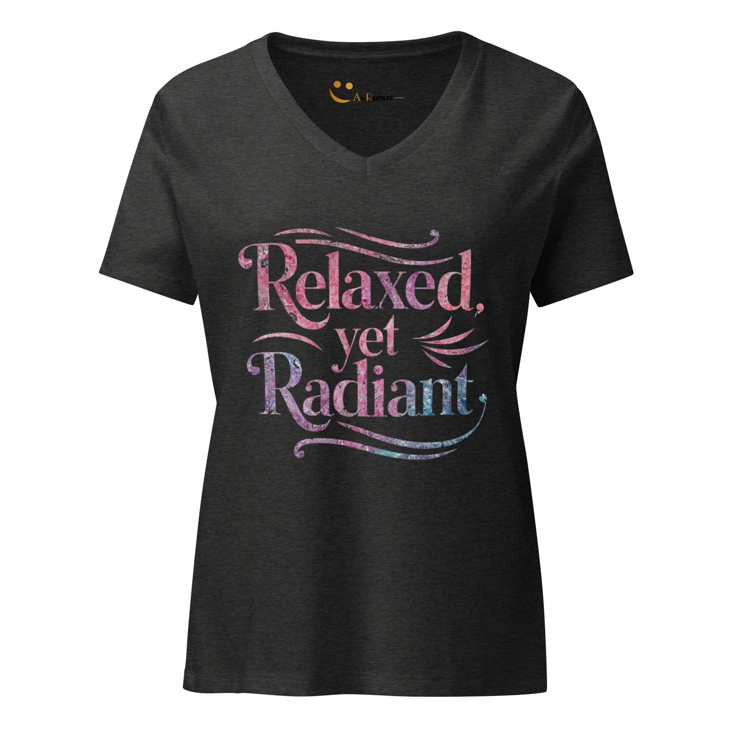 Women’s Relaxed V-Neck T-Shirt | Relaxed Yet Radiant - AwRans Clothing