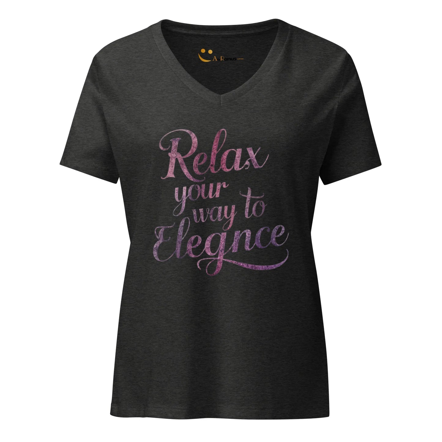 Women’s Relaxed V-Neck T-Shirt | Relax Your Way To Elegnce - AwRans Clothing