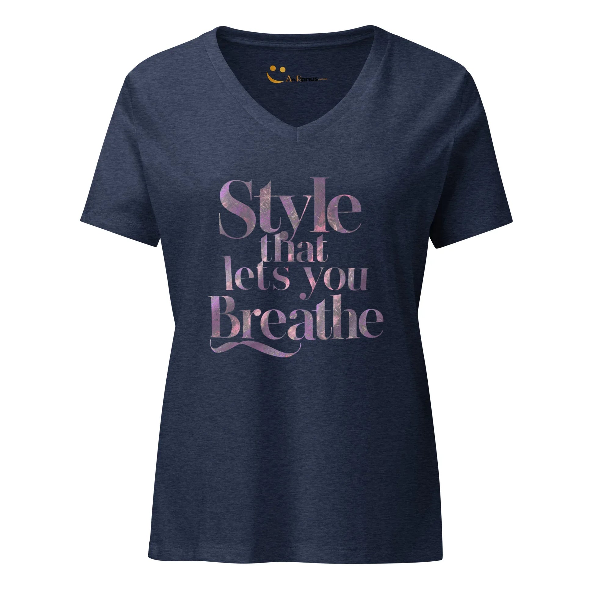 Women’s Relaxed V-Neck T-Shirt | Style That Lets You Breathe - AwRans Clothing