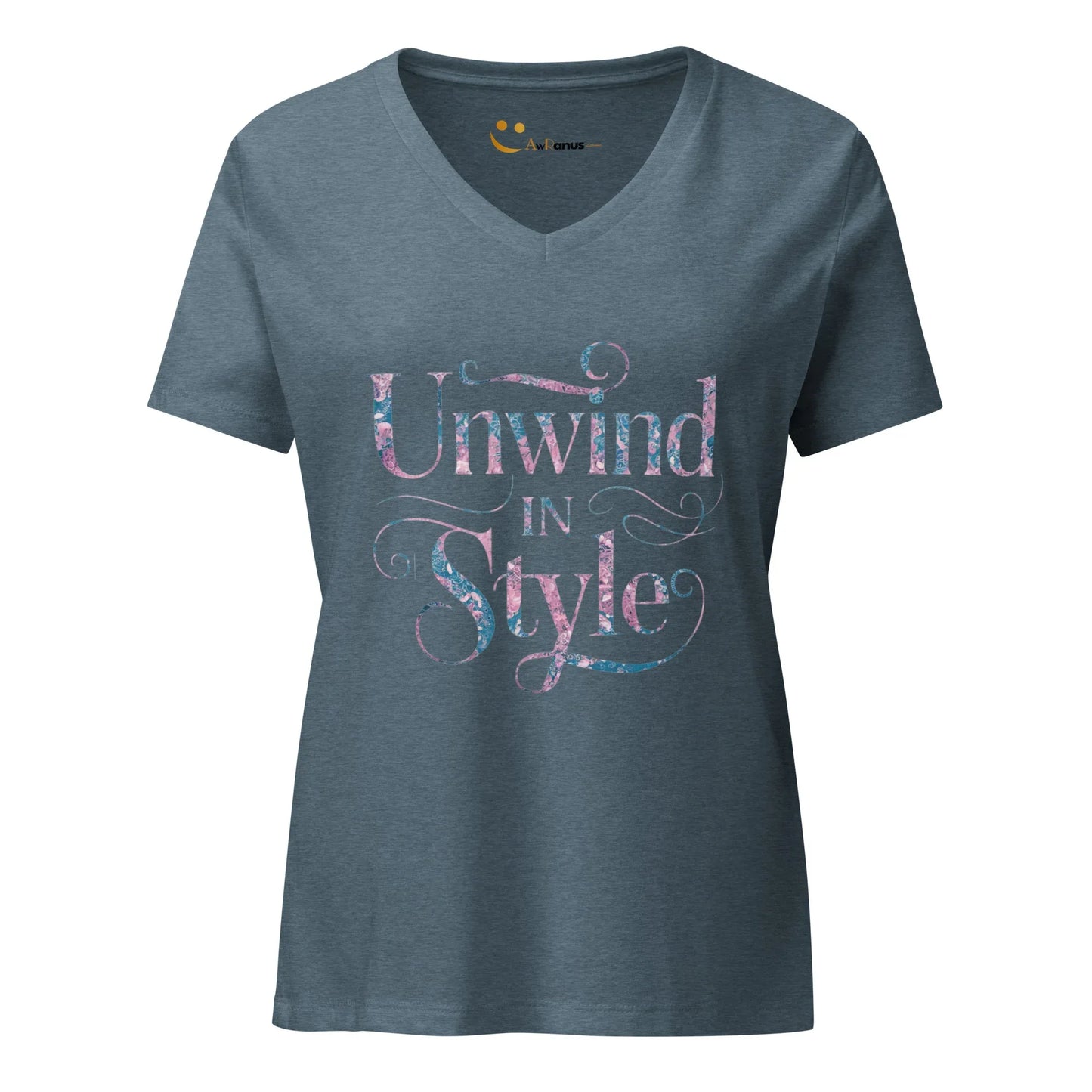 Women’s Relaxed V-Neck T-Shirt | Unwind In Style - AwRans Clothing