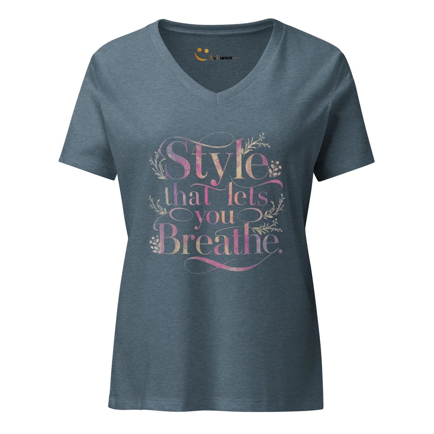 Women’s Relaxed V-Neck T-Shirt | Style That Lets You Breathe - AwRans Clothing