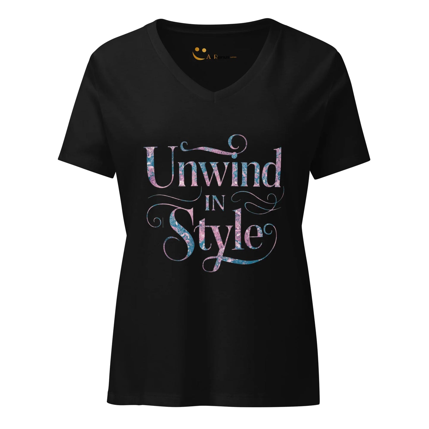 Women’s Relaxed V-Neck T-Shirt | Unwind In Style - AwRans Clothing