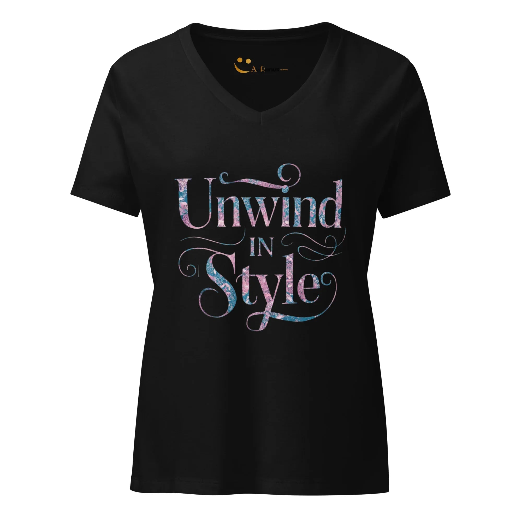 Women’s Relaxed V-Neck T-Shirt | Unwind In Style - AwRans Clothing