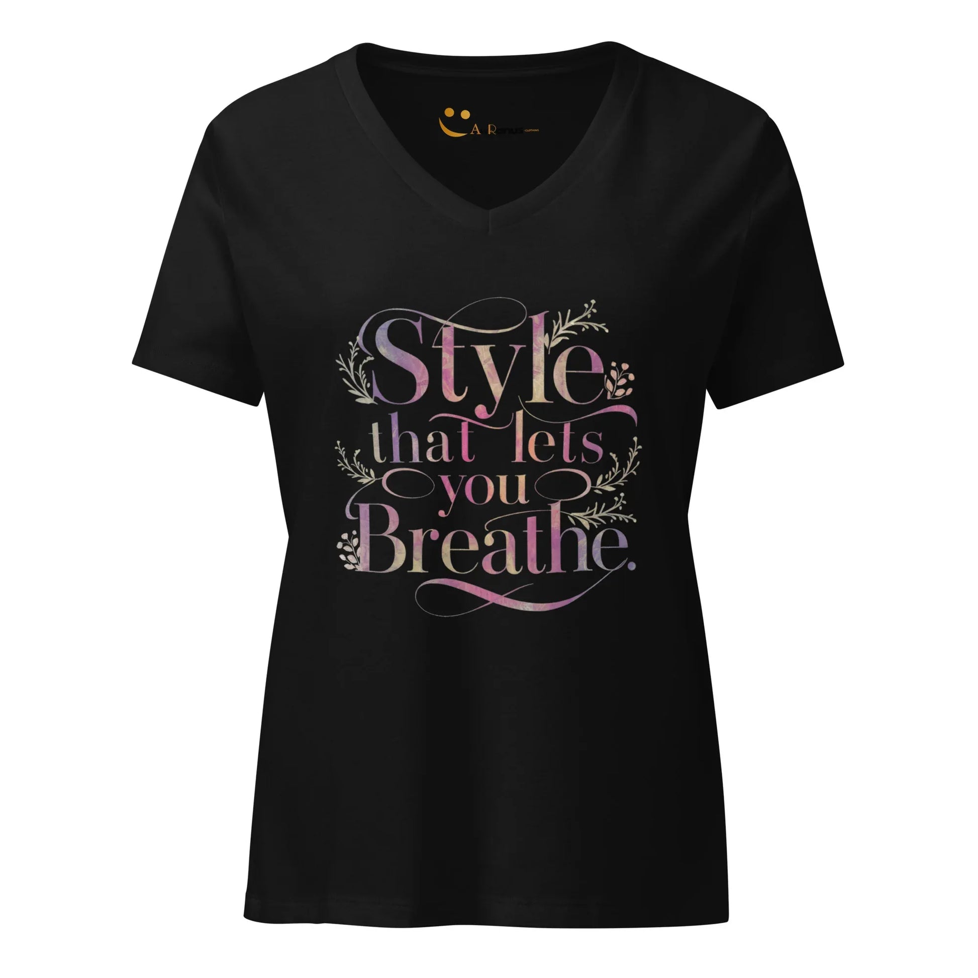 Women’s Relaxed V-Neck T-Shirt | Style That Lets You Breathe - AwRans Clothing
