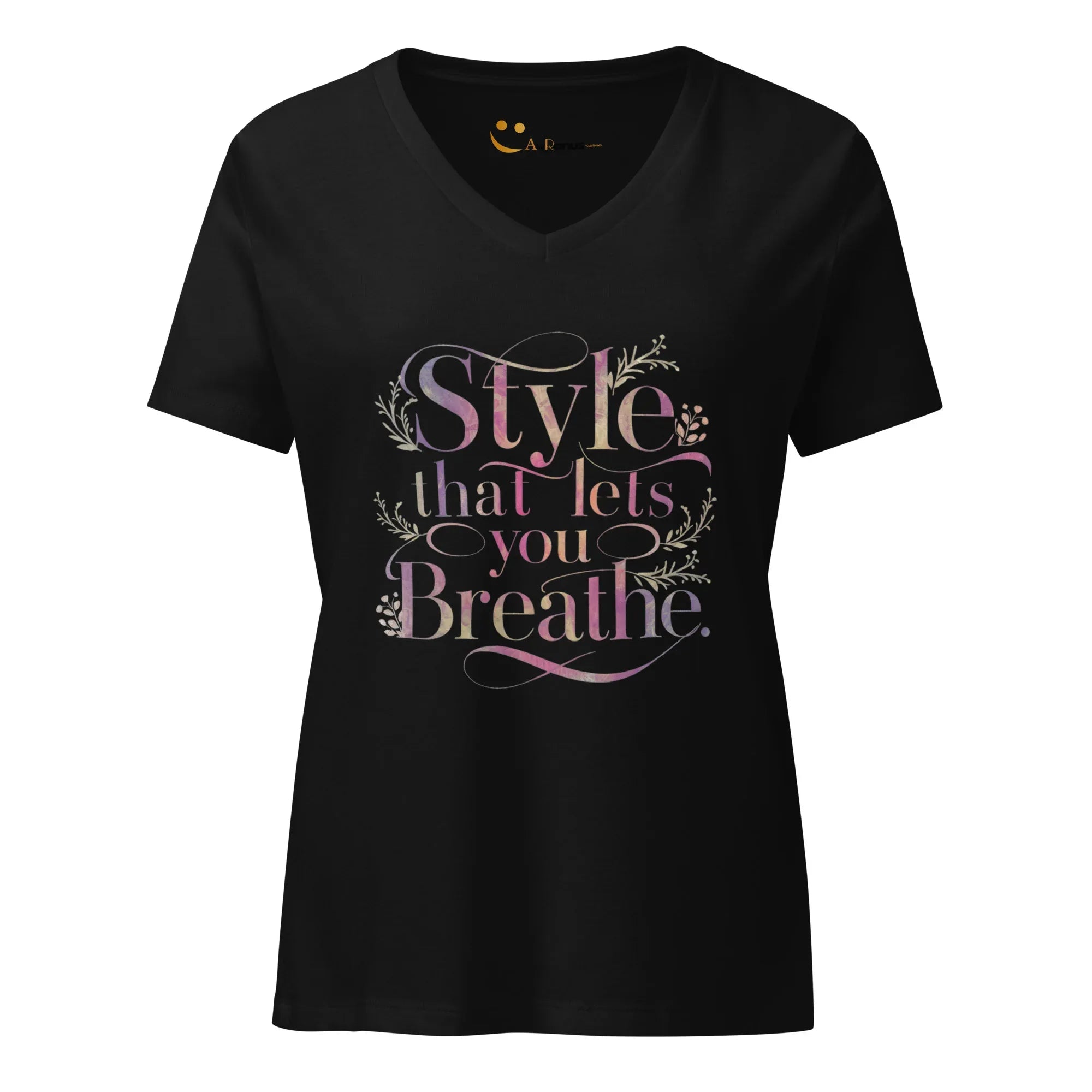 Women’s Relaxed V-Neck T-Shirt | Style That Lets You Breathe - AwRans Clothing