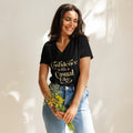Women’s Relaxed V-Neck T-Shirt | Confidence With A Casual Edge - AwRans Clothing