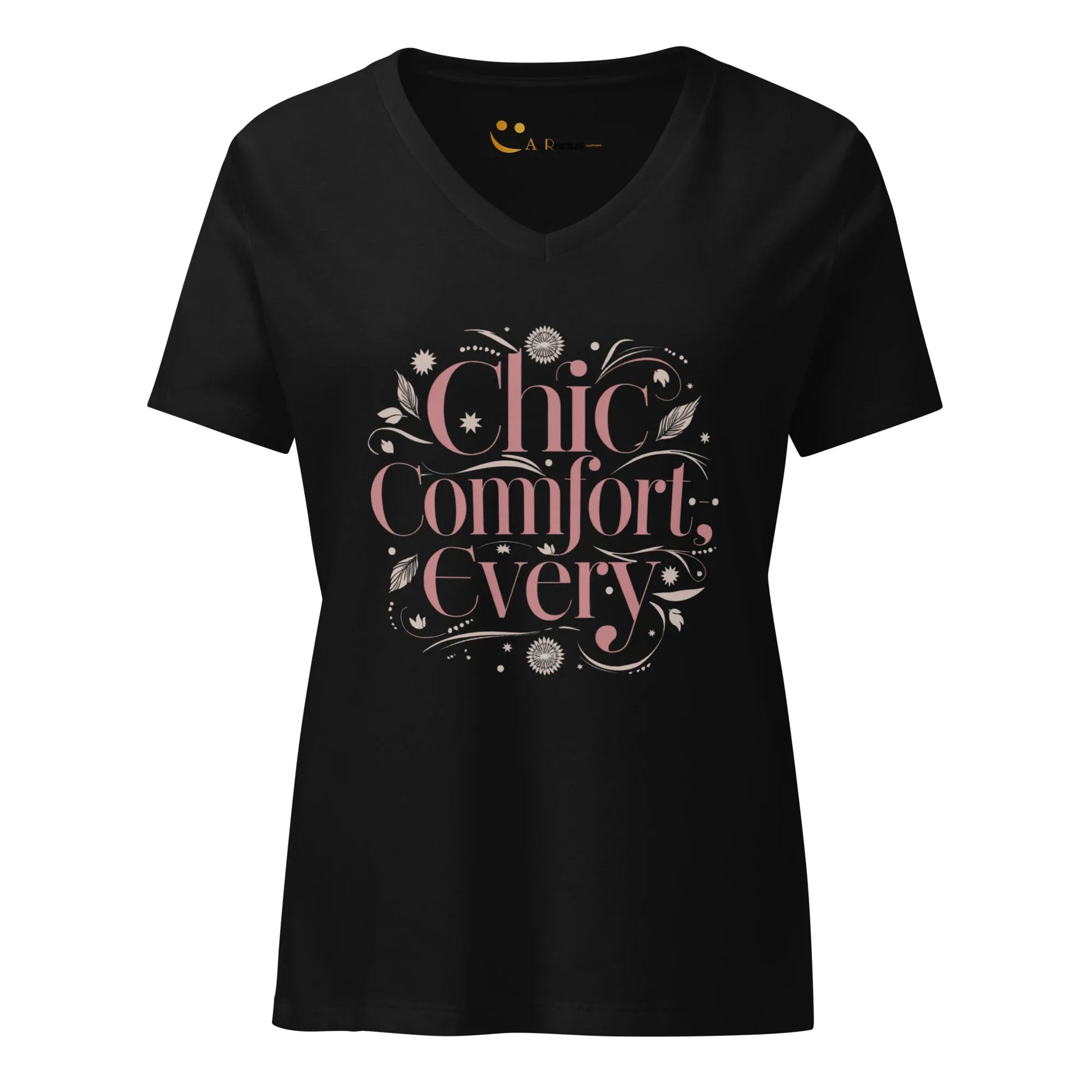 Women’s Relaxed V-Neck T-Shirt | Chic Comfort Every - AwRans Clothing
