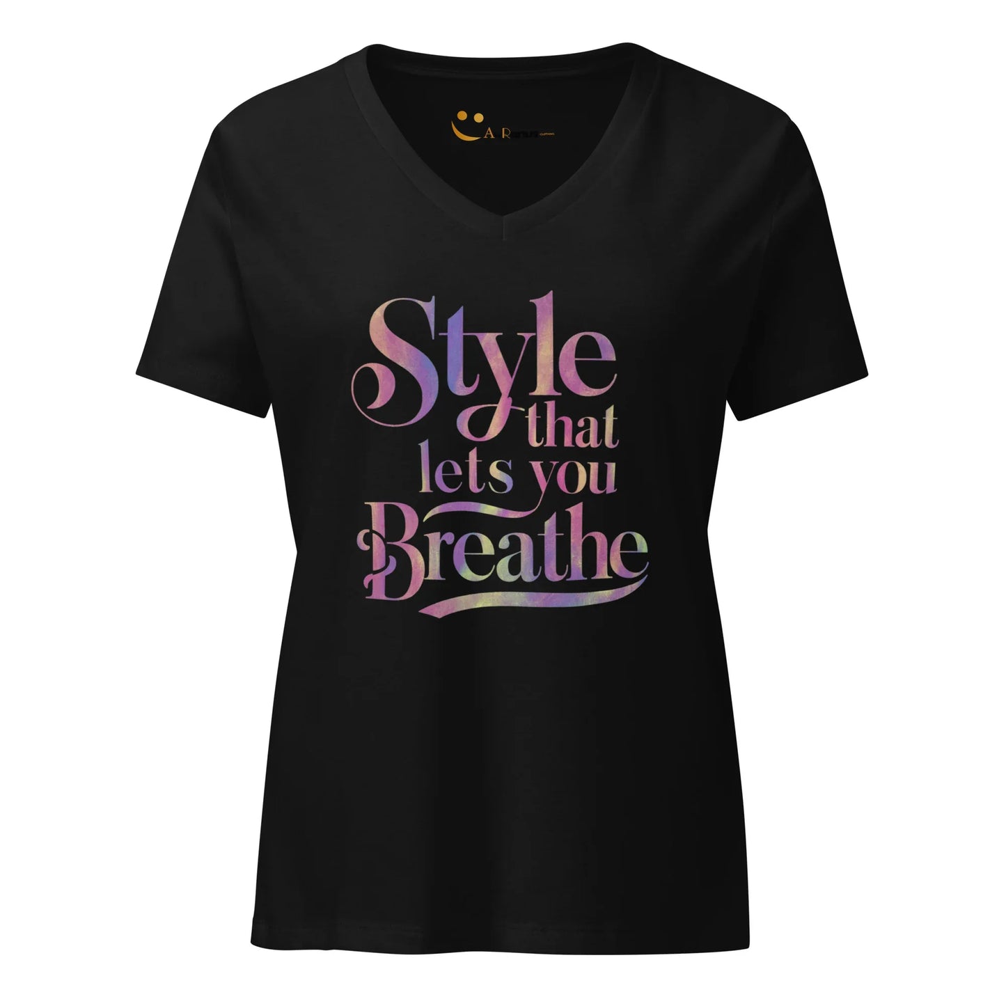 Women’s Relaxed V-Neck T-Shirt | Style That Lets You Breathe - AwRans Clothing