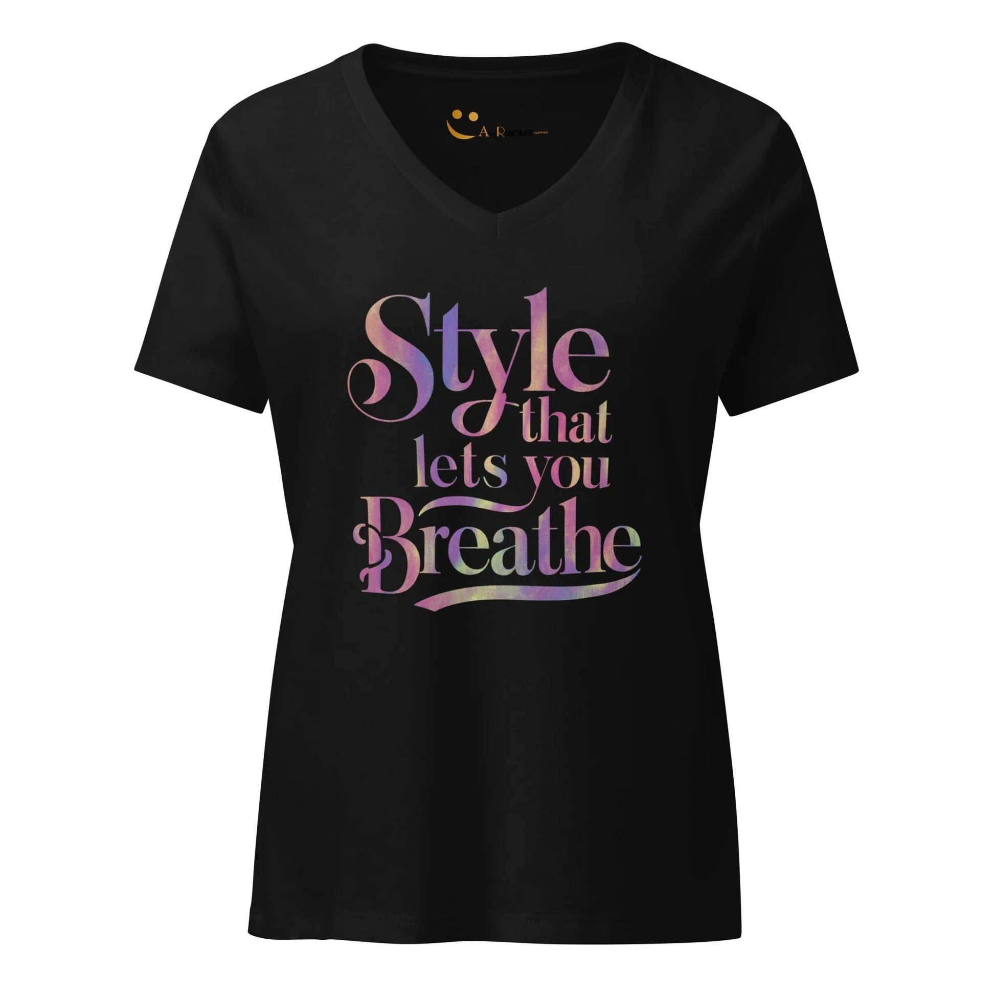 Women’s Relaxed V-Neck T-Shirt | Style That Lets You Breathe - AwRans Clothing