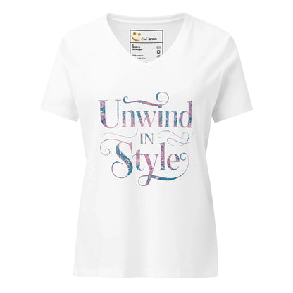 Women’s Relaxed V-Neck T-Shirt | Unwind In Style - AwRans Clothing