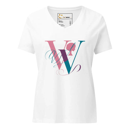 Women’s Relaxed V-Neck T-Shirt | W - AwRans Clothing