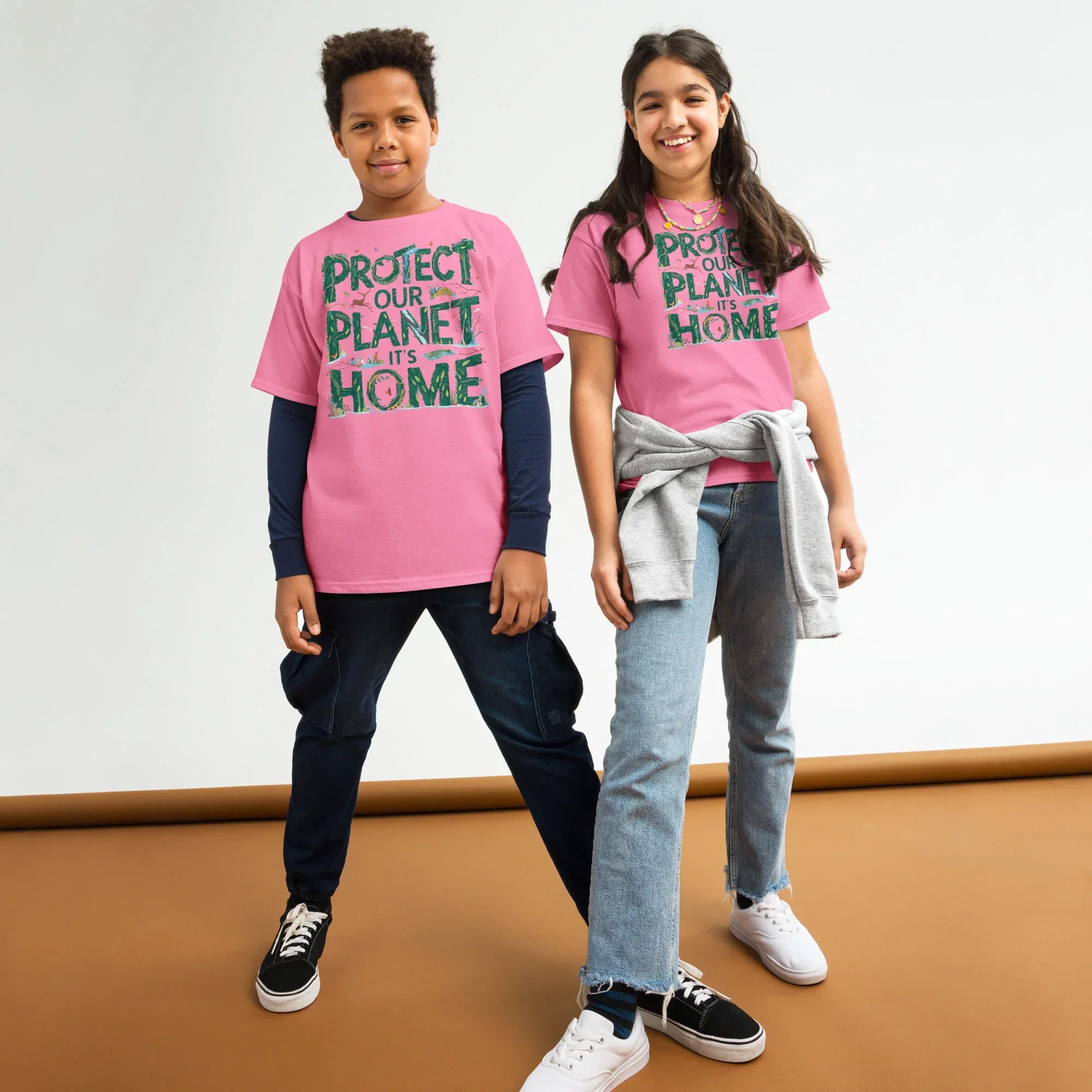 Youth Classic Tee | Protect Our Planet It's Home - AwRans Clothing