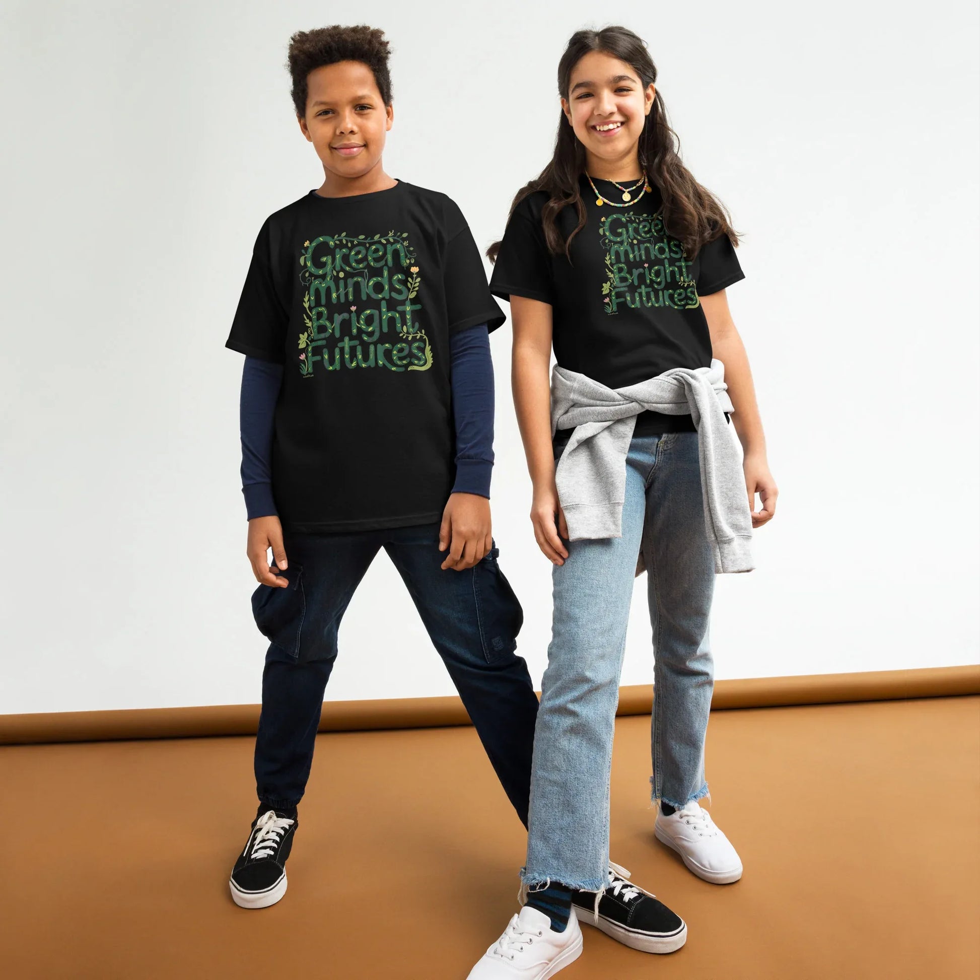 Youth Classic Tee | Green Minds - Bright Future - AwRans Clothing