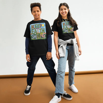 Youth Classic Tee | Keep The Earth Smiling - AwRans Clothing