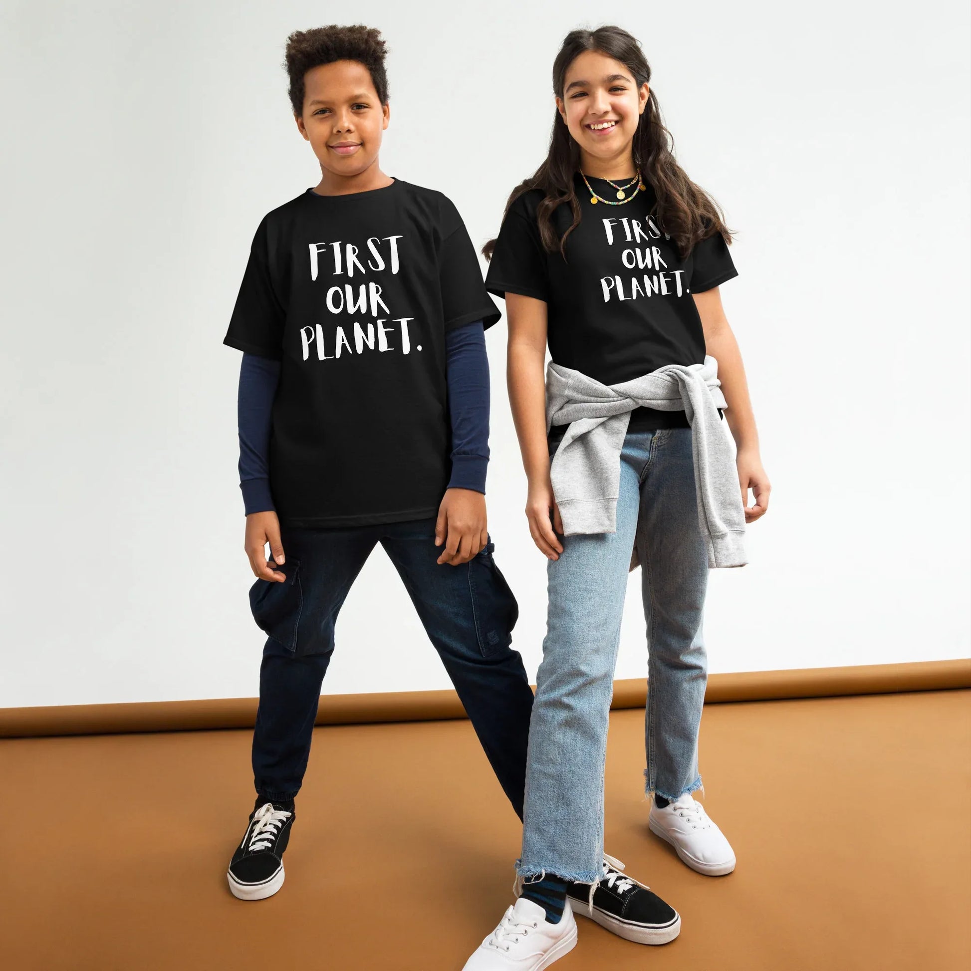 Youth Classic Tee | First Our Planet - AwRans Clothing