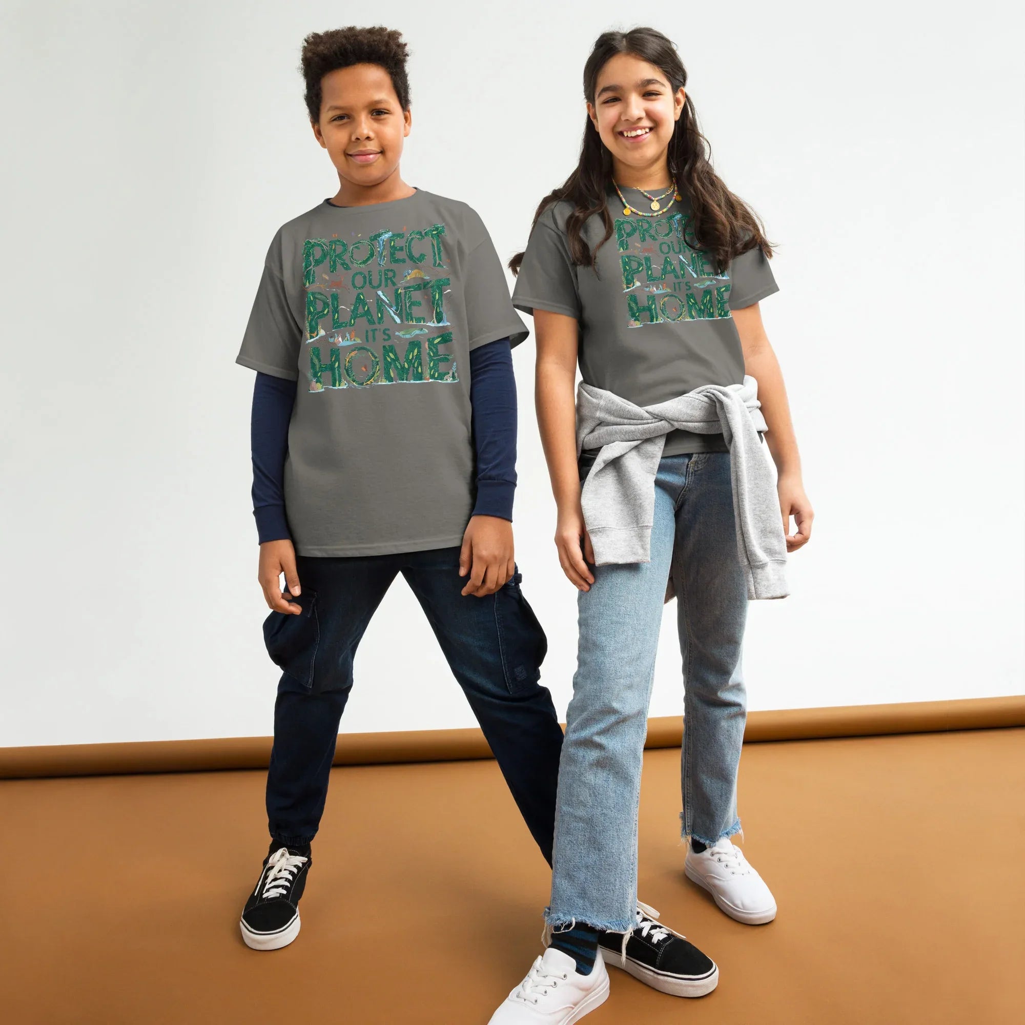 Youth Classic Tee | Protect Our Planet It's Home - AwRans Clothing