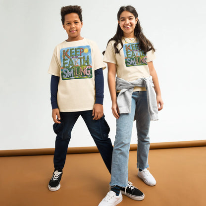 Youth Classic Tee | Keep The Earth Smiling - AwRans Clothing