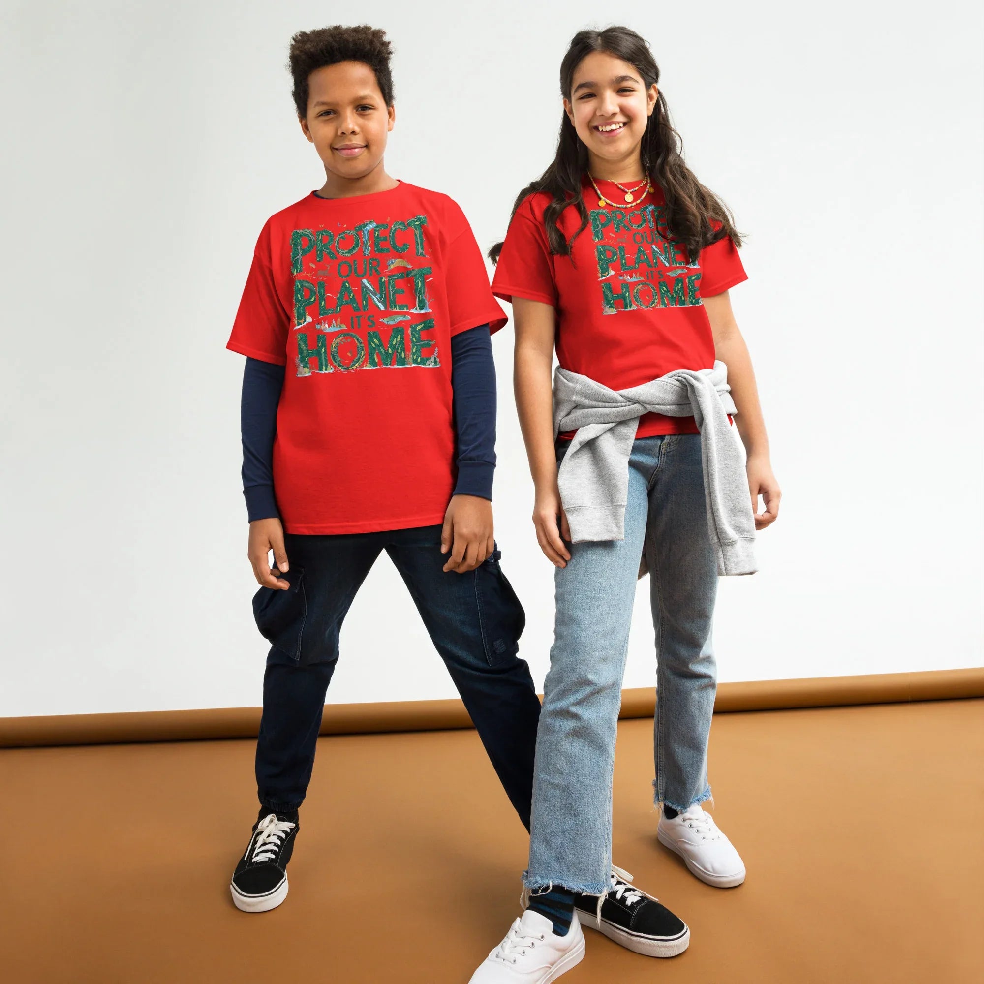 Youth Classic Tee | Protect Our Planet It's Home - AwRans Clothing