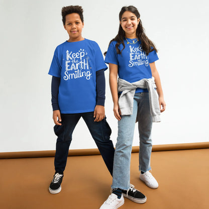 Youth Classic Tee | Keep The Earth Smiling - AwRans Clothing